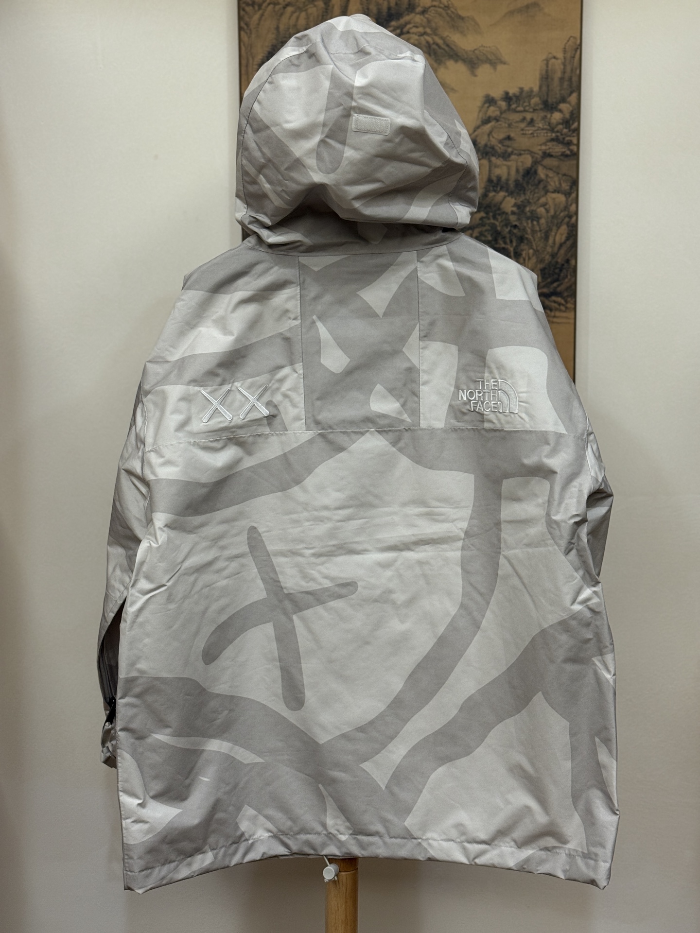 顶级版 公司级 平台货 顶级压胶版本 The North Facel 北面 经典 90冲锋衣 XX白 男女同款 尺码 XS S M L XL XXL