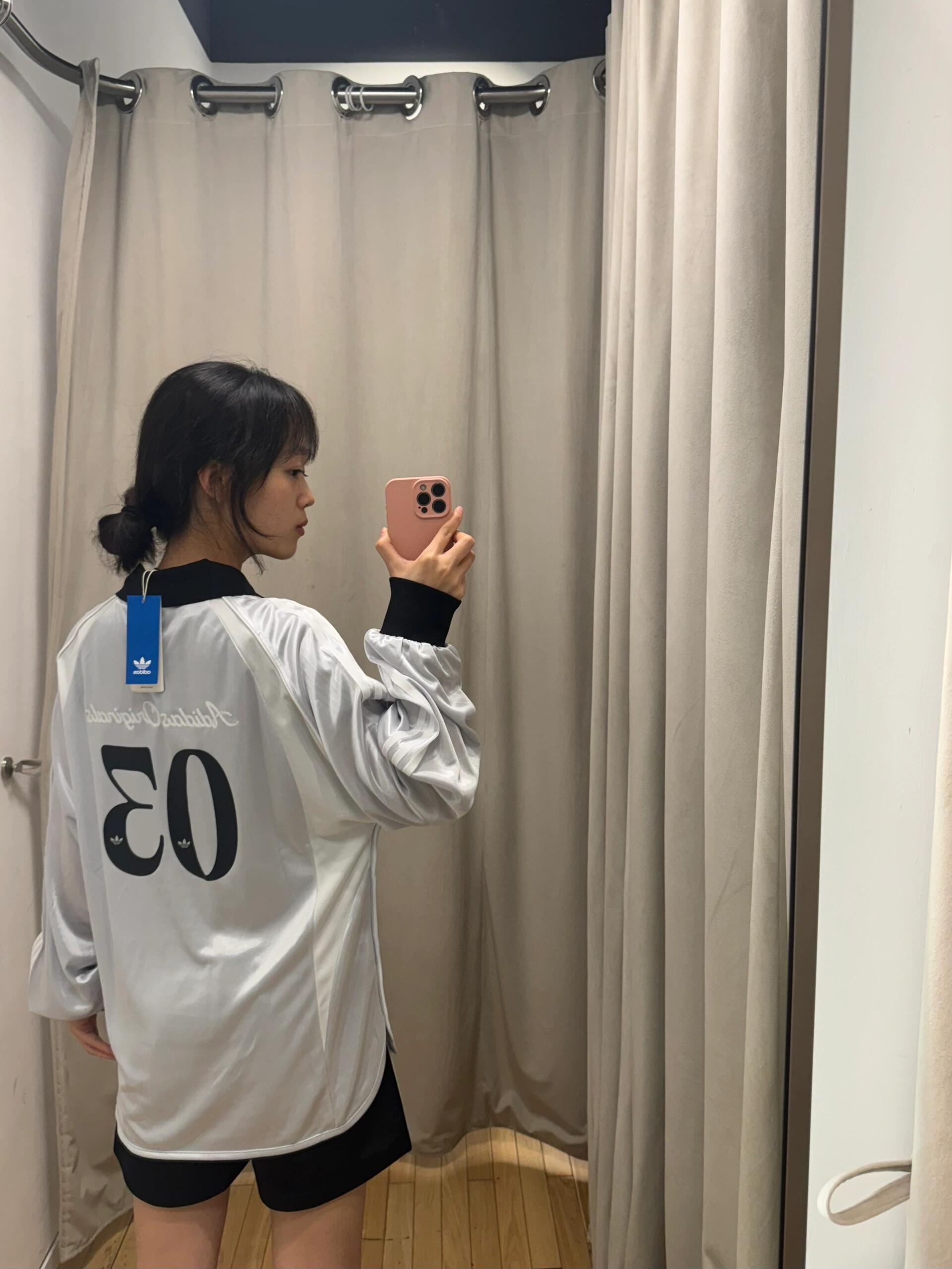 𝘼𝙙𝙞𝙙𝙖𝙨阿迪达斯三叶草03号足球长袖战袍小姐姐必备炸街防晒