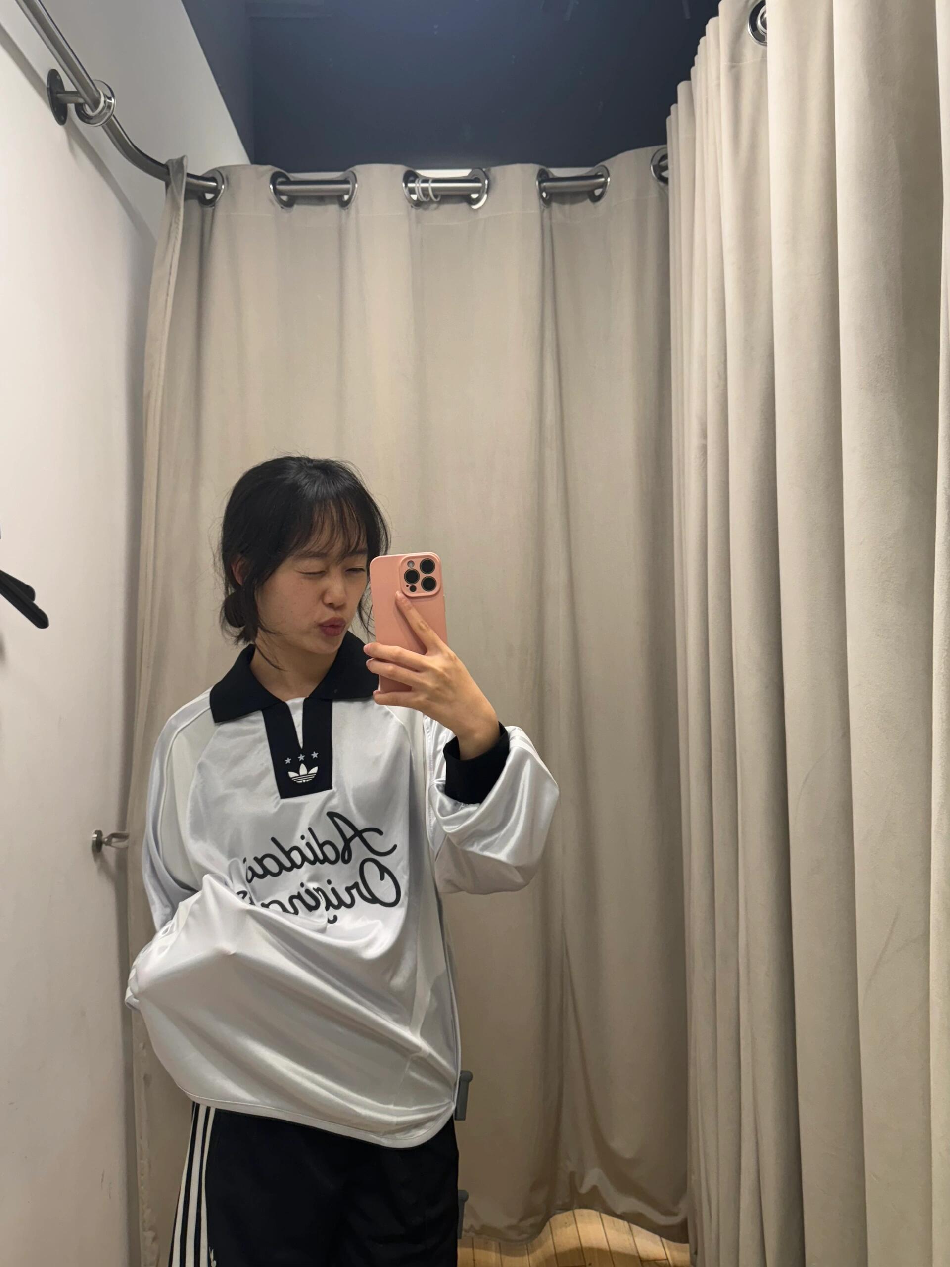 𝘼𝙙𝙞𝙙𝙖𝙨阿迪达斯三叶草03号足球长袖战袍小姐姐必备炸街防晒