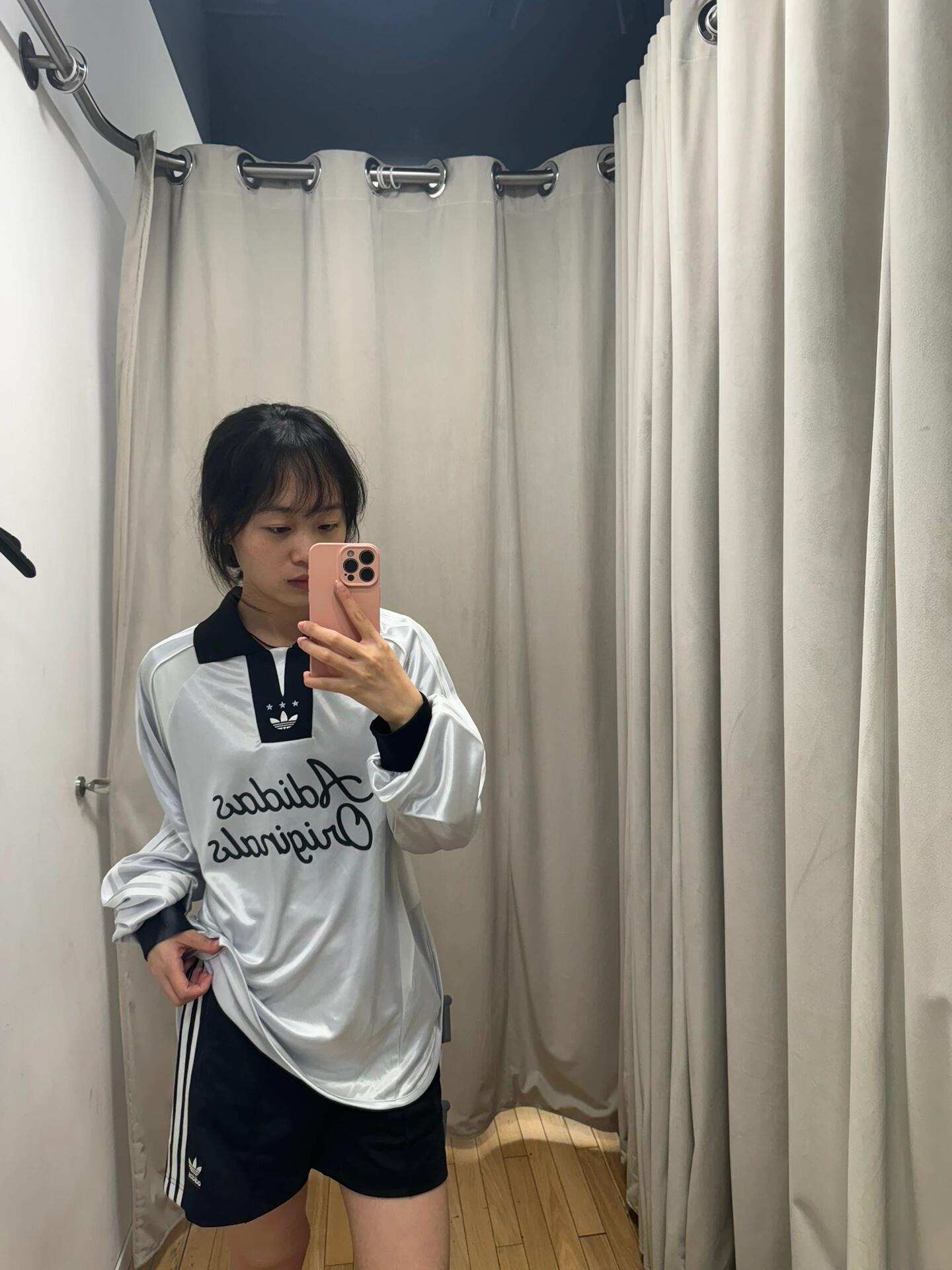 𝘼𝙙𝙞𝙙𝙖𝙨阿迪达斯三叶草03号足球长袖战袍小姐姐必备炸街防晒