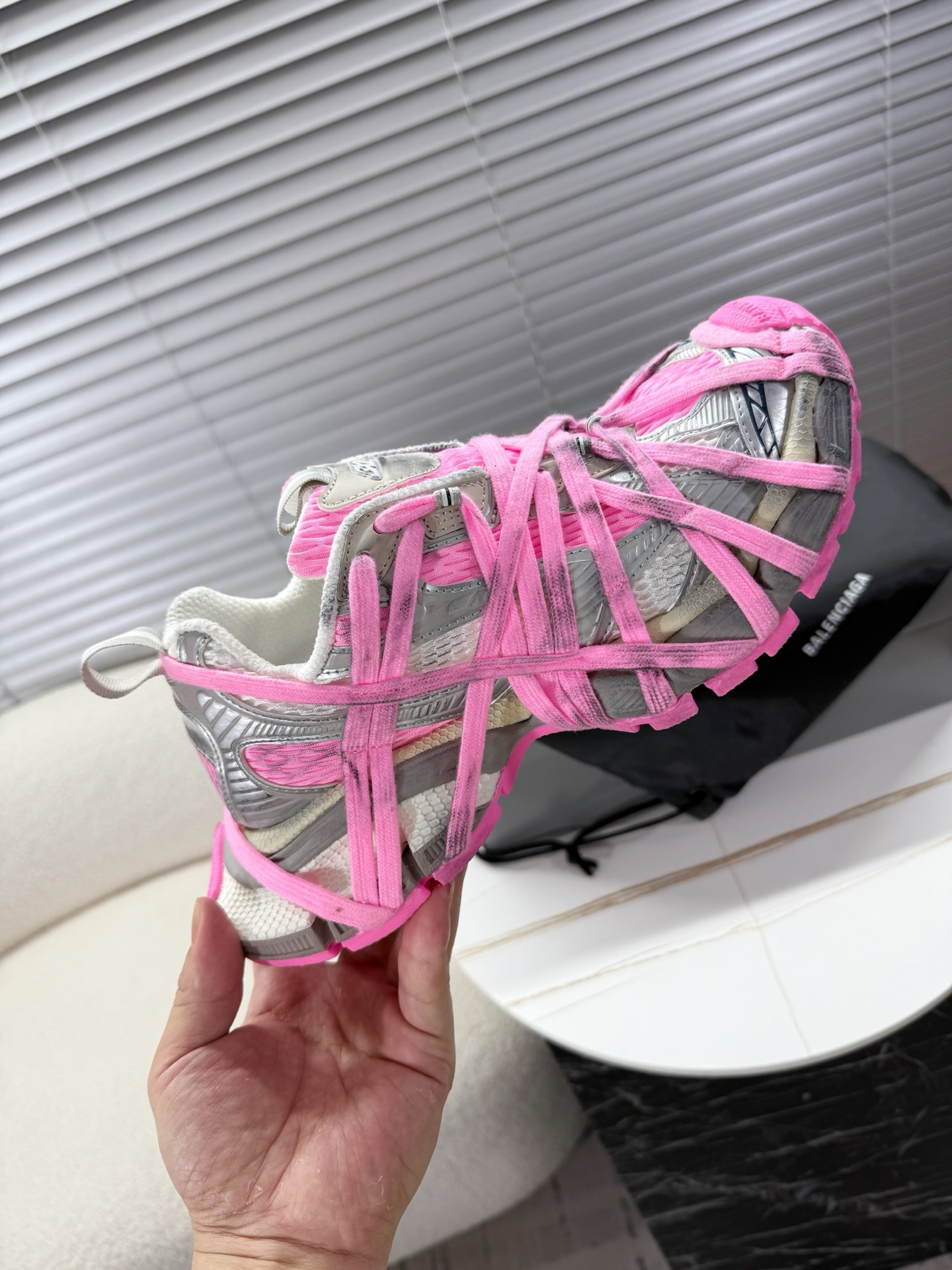 NO:264355,BALENCIAGA Spider-Man couple dad shoes..., dad shoes, balenciaga19860909BALENCIAGA 蜘蛛侠情侣款老爹鞋……,老爹鞋,balenciaga,Women's Shoes