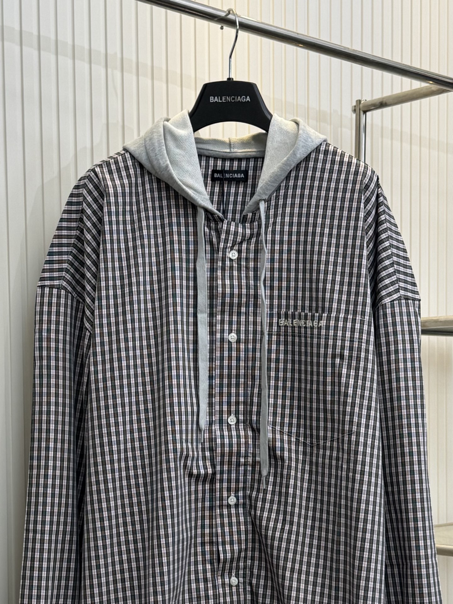 p813 Bal, Paris 25fw, new brandy embroidered hood coat # I’m not sure # - 图片 3