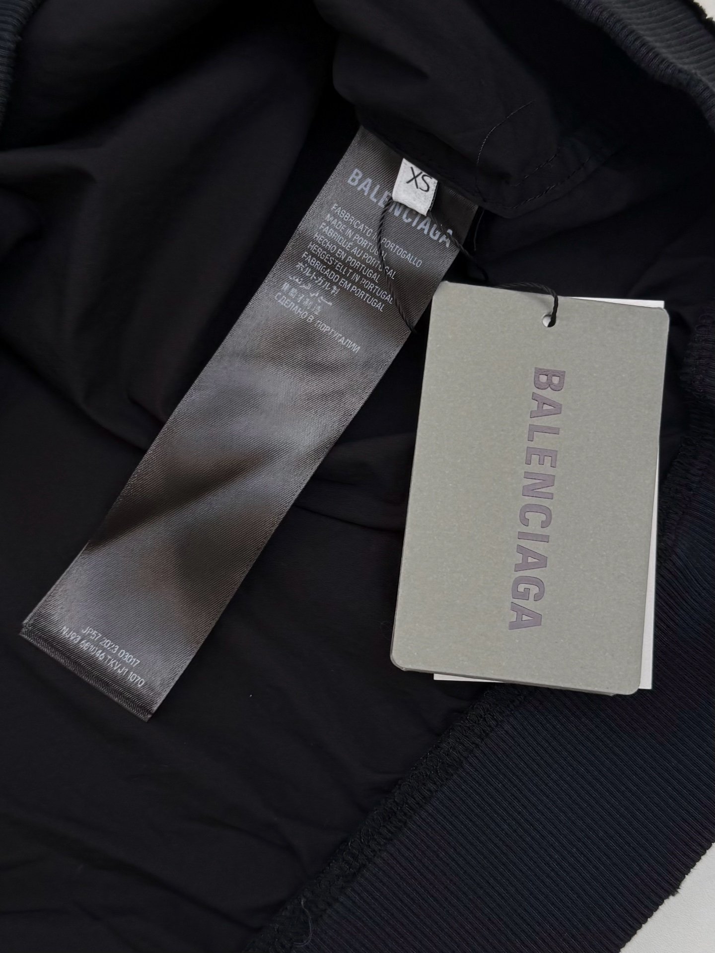 p775 Bal Paris 25ss letter embroidered long-sleeved shirt SMS: xs s m - 图片 9