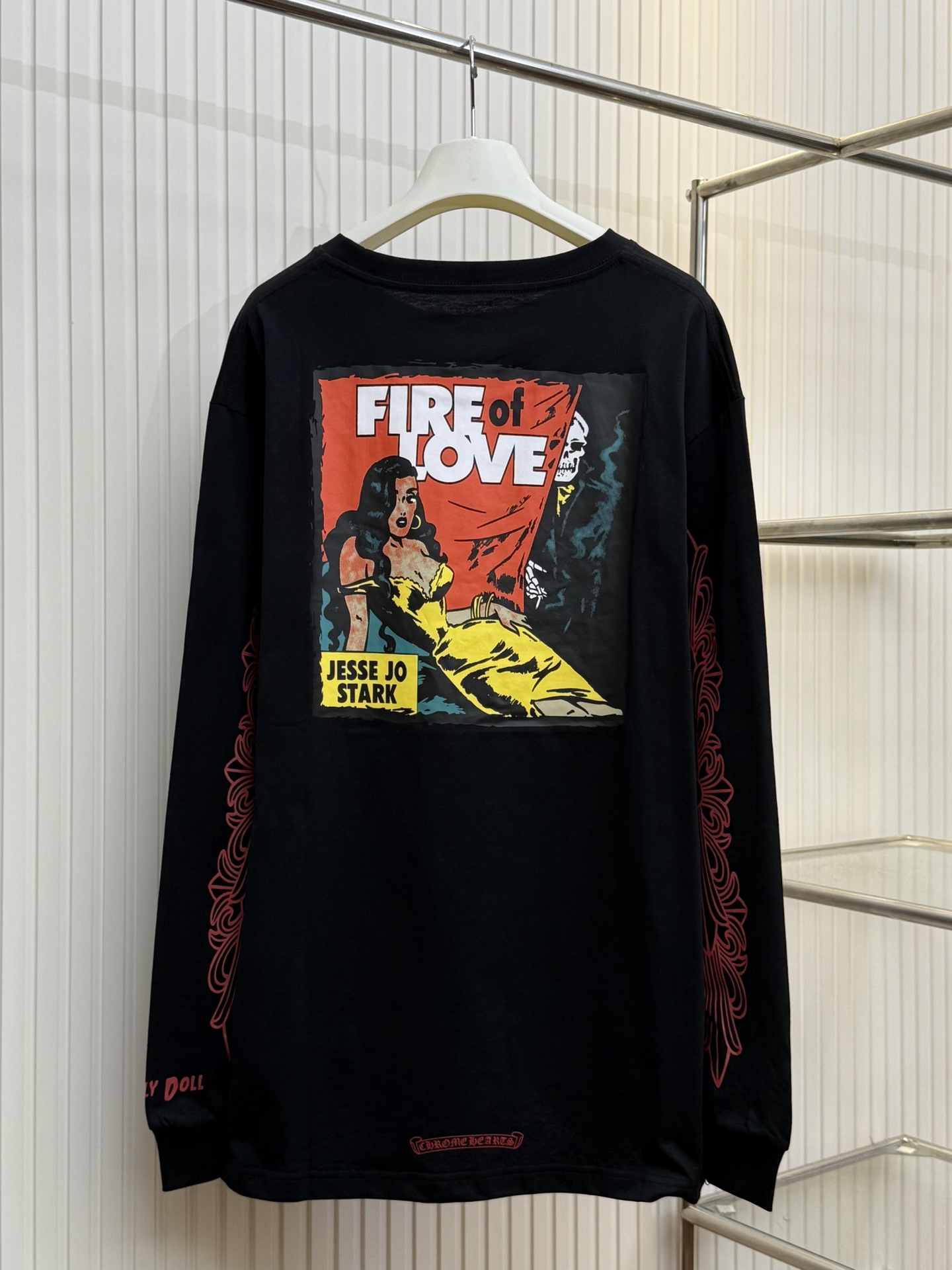 p563 CH Crocson 25ss Sanskrits with long sleeve T-shirts # I’m not sure # - 图片 2