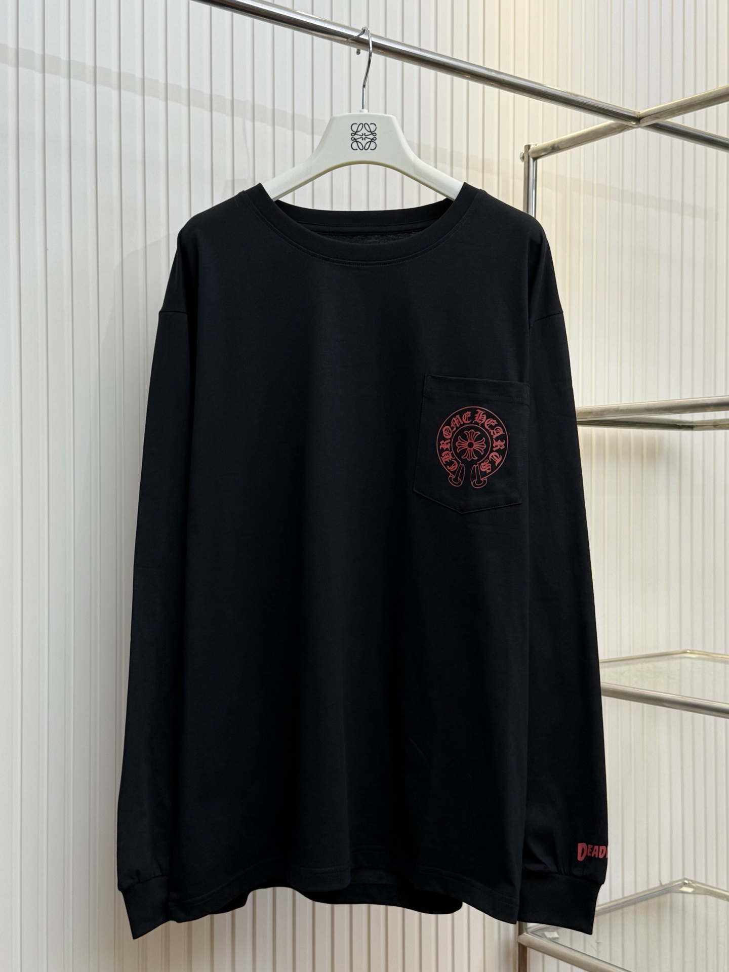 p563 CH Crocson 25ss Sanskrits with long sleeve T-shirts # I’m not sure # - 图片 1