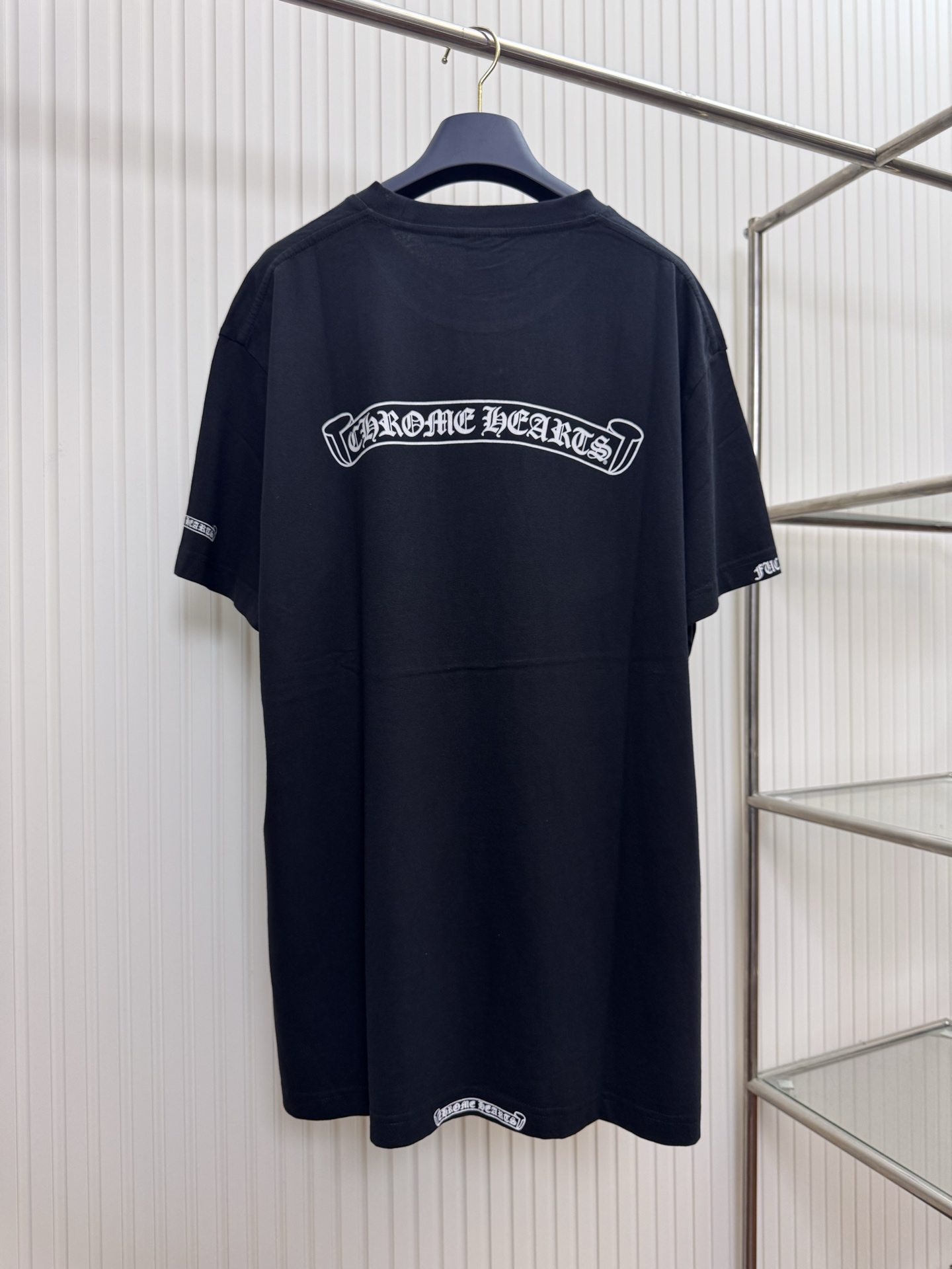 Chrome Hearts CH 克罗心 Vintage十字架马蹄藤蔓宝剑短袖T恤