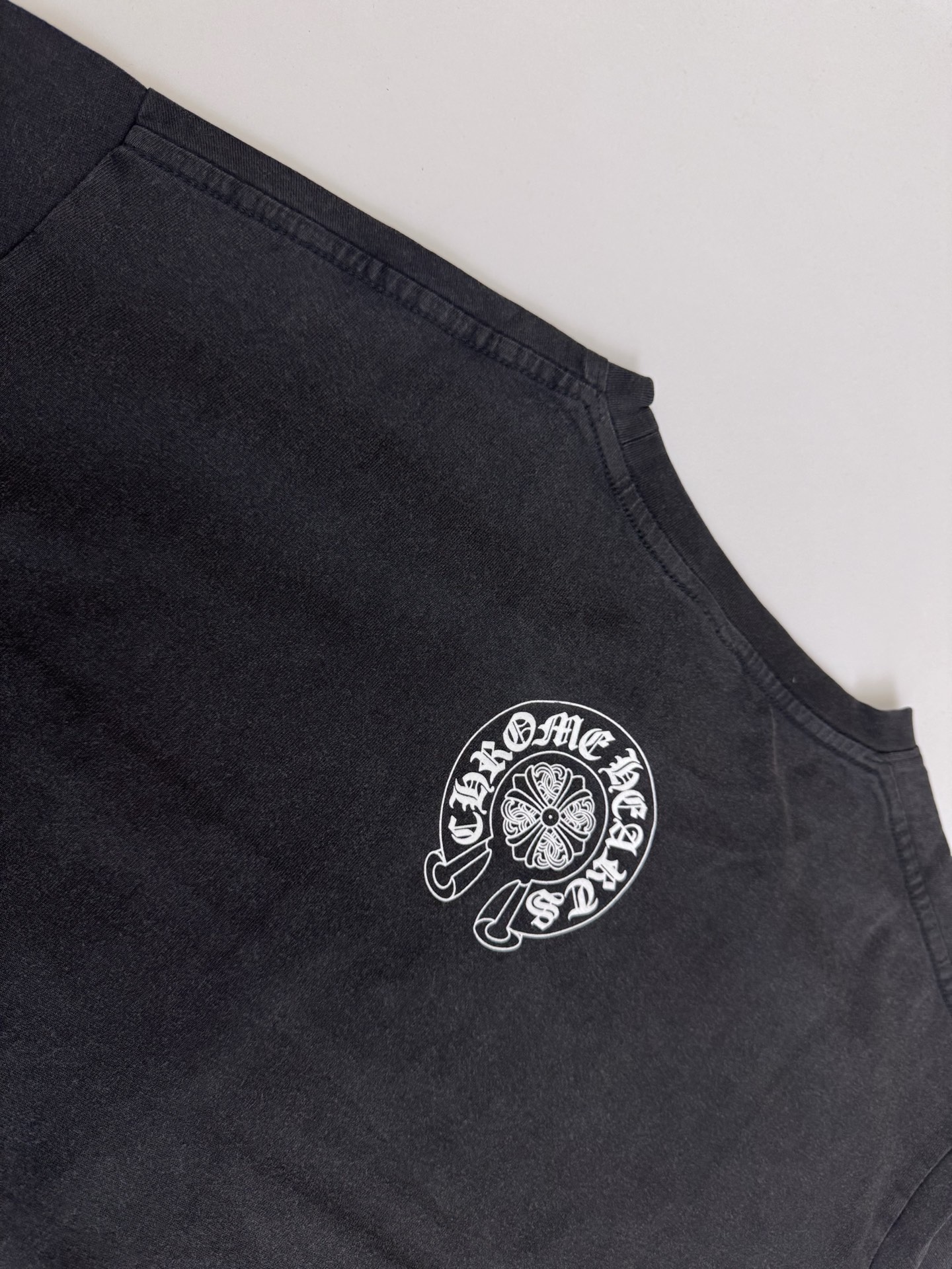 Chrome Hearts CH 克罗心 Vintage十字架马蹄藤蔓宝剑短袖T恤
