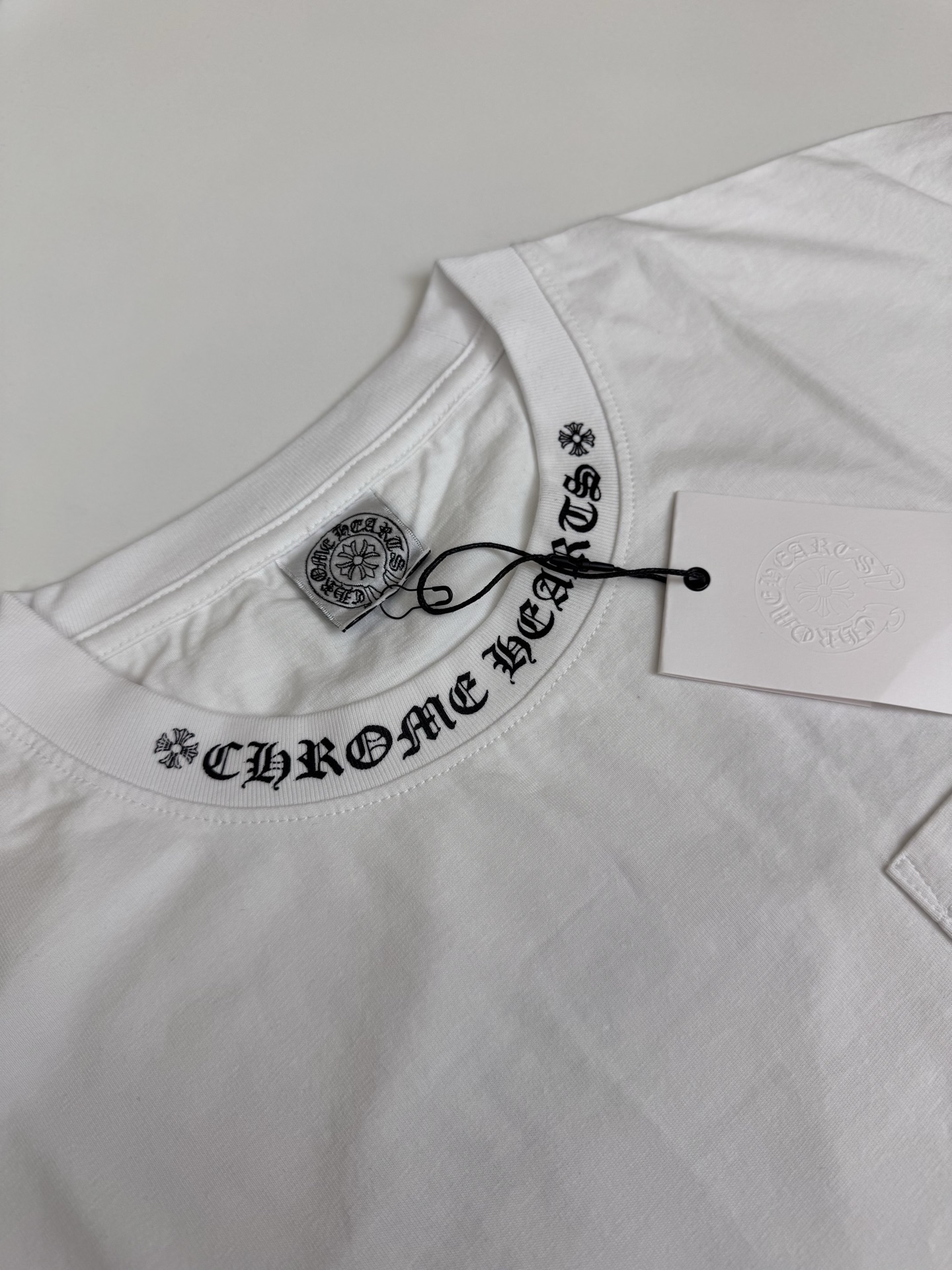 Chrome Hearts CH 克罗心 Vintage十字架马蹄藤蔓宝剑短袖T恤