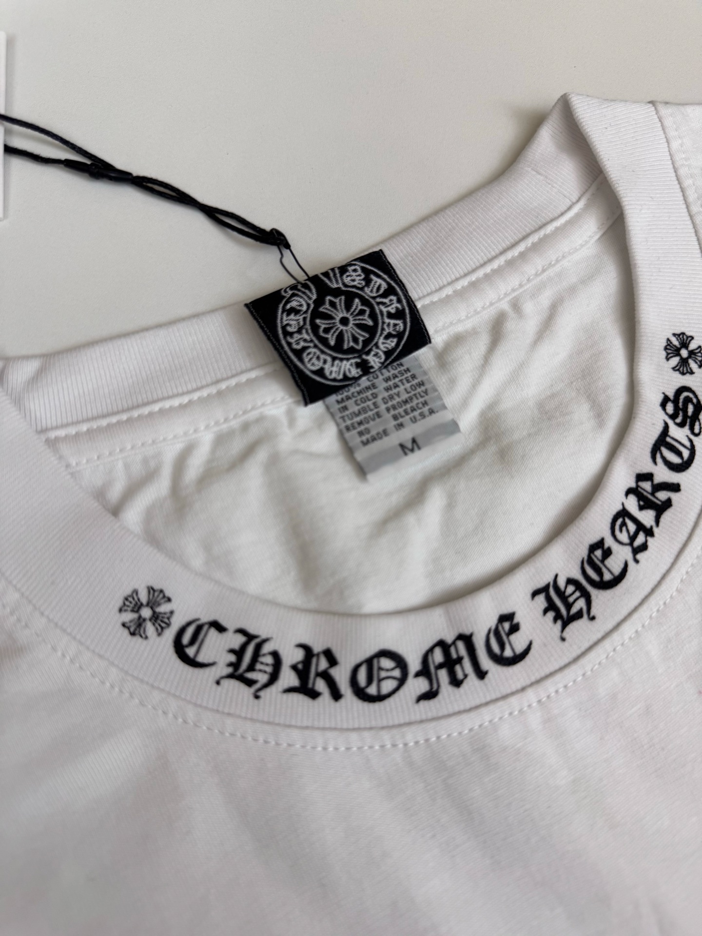 Chrome Hearts CH 克罗心 Vintage十字架马蹄藤蔓宝剑短袖T恤