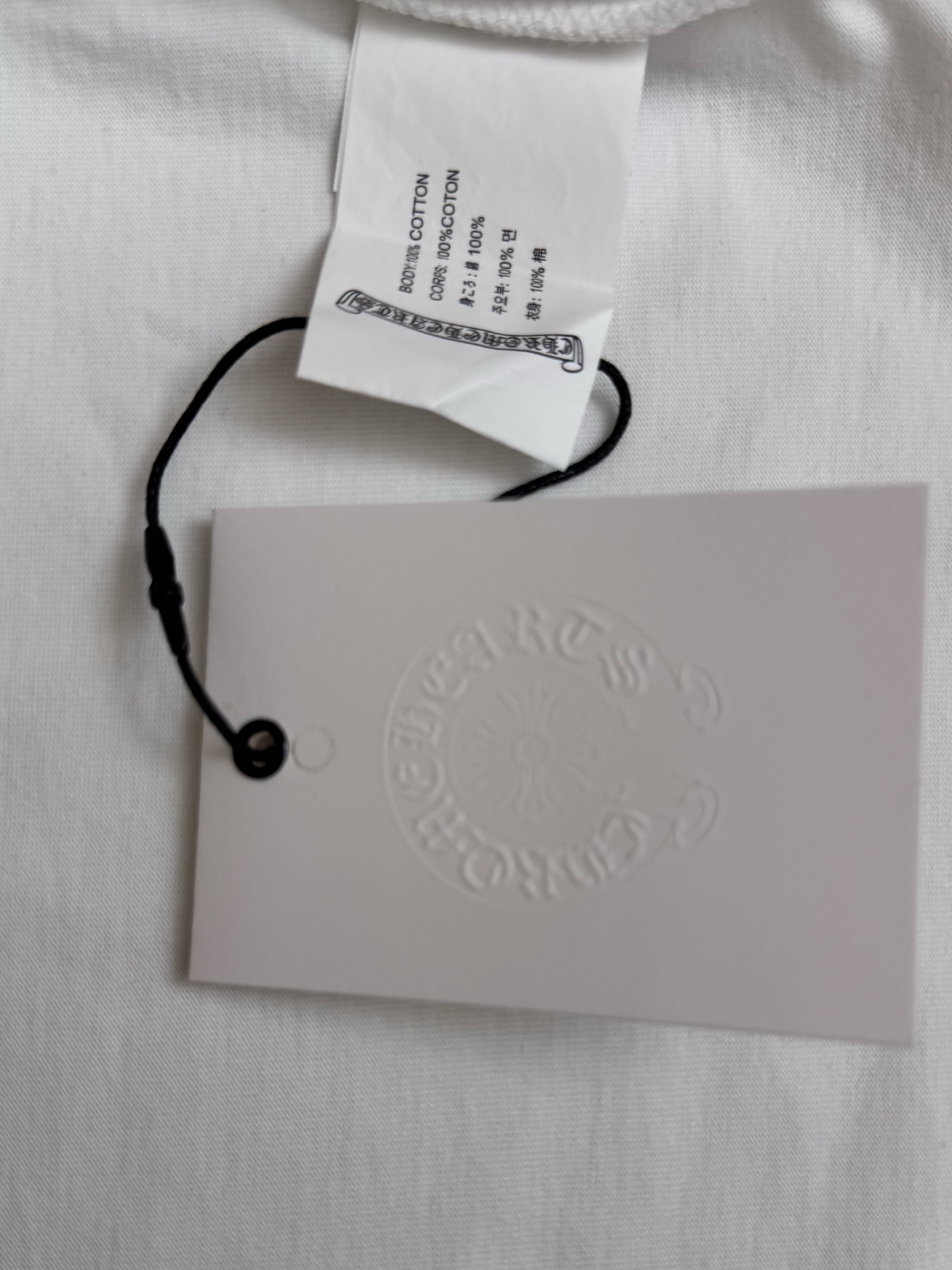 Chrome Hearts CH 克罗心 迈阿密彩色梵文十字架短袖T恤