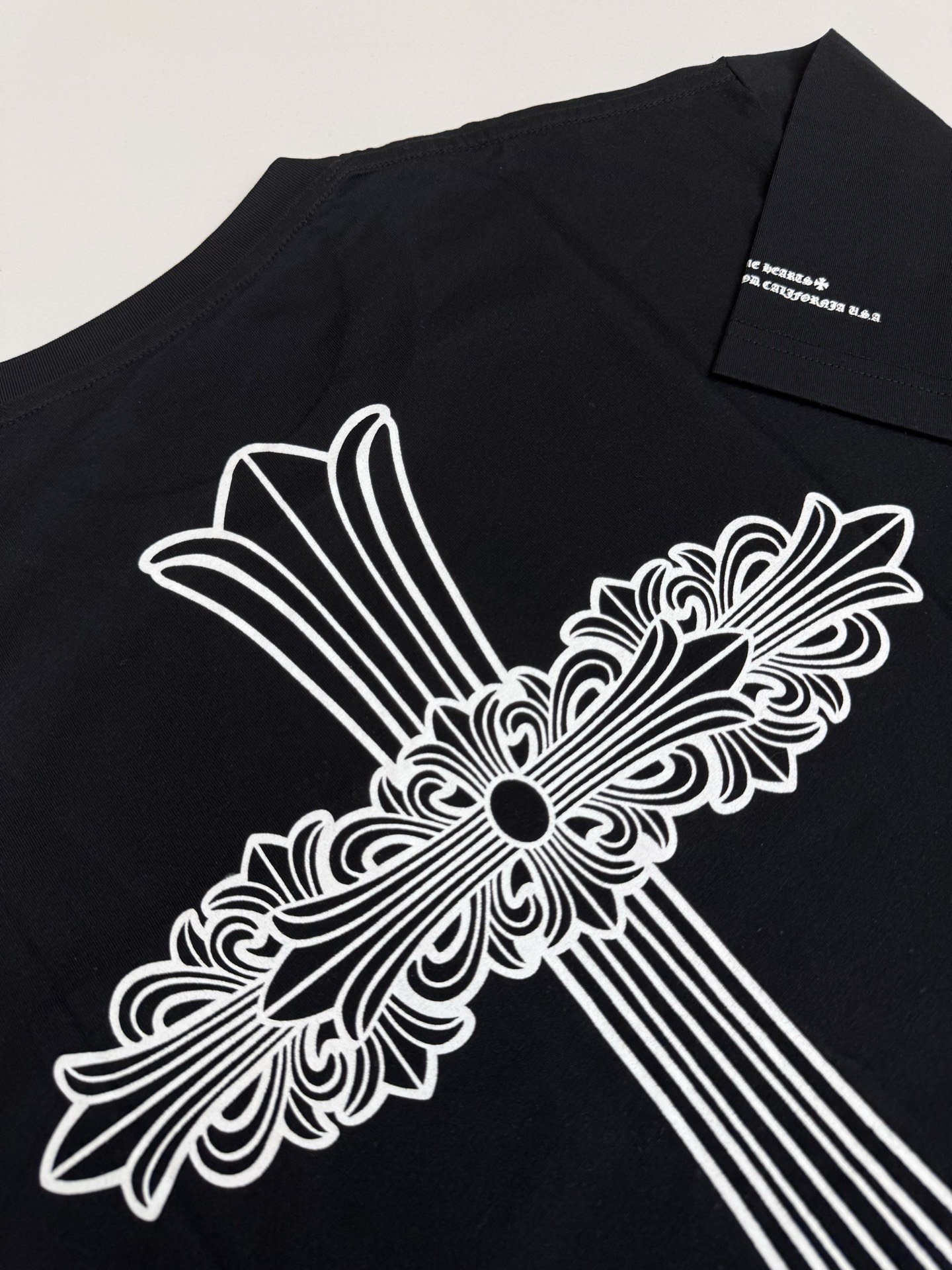 Chrome Hearts CH 克罗心 Vintage梵文十字架短袖T恤