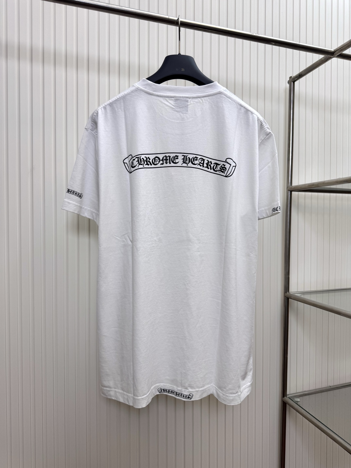 Chrome Hearts CH 克罗心 Vintage十字架马蹄藤蔓宝剑短袖T恤