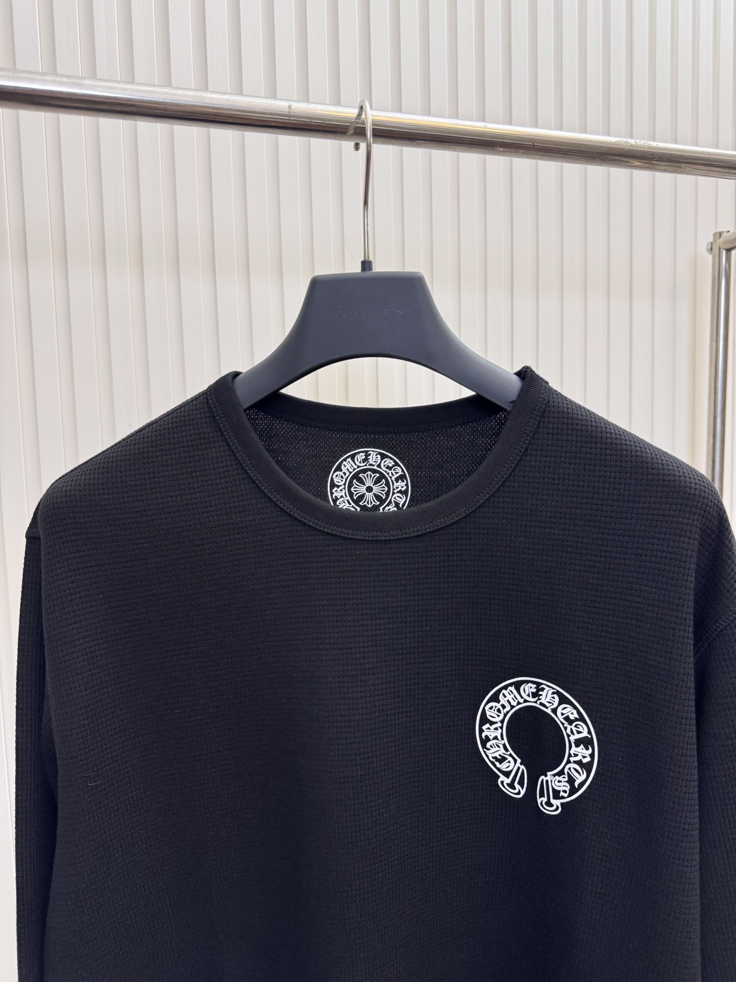 Chrome Hearts Ch克罗心 华夫格十字架长袖T恤