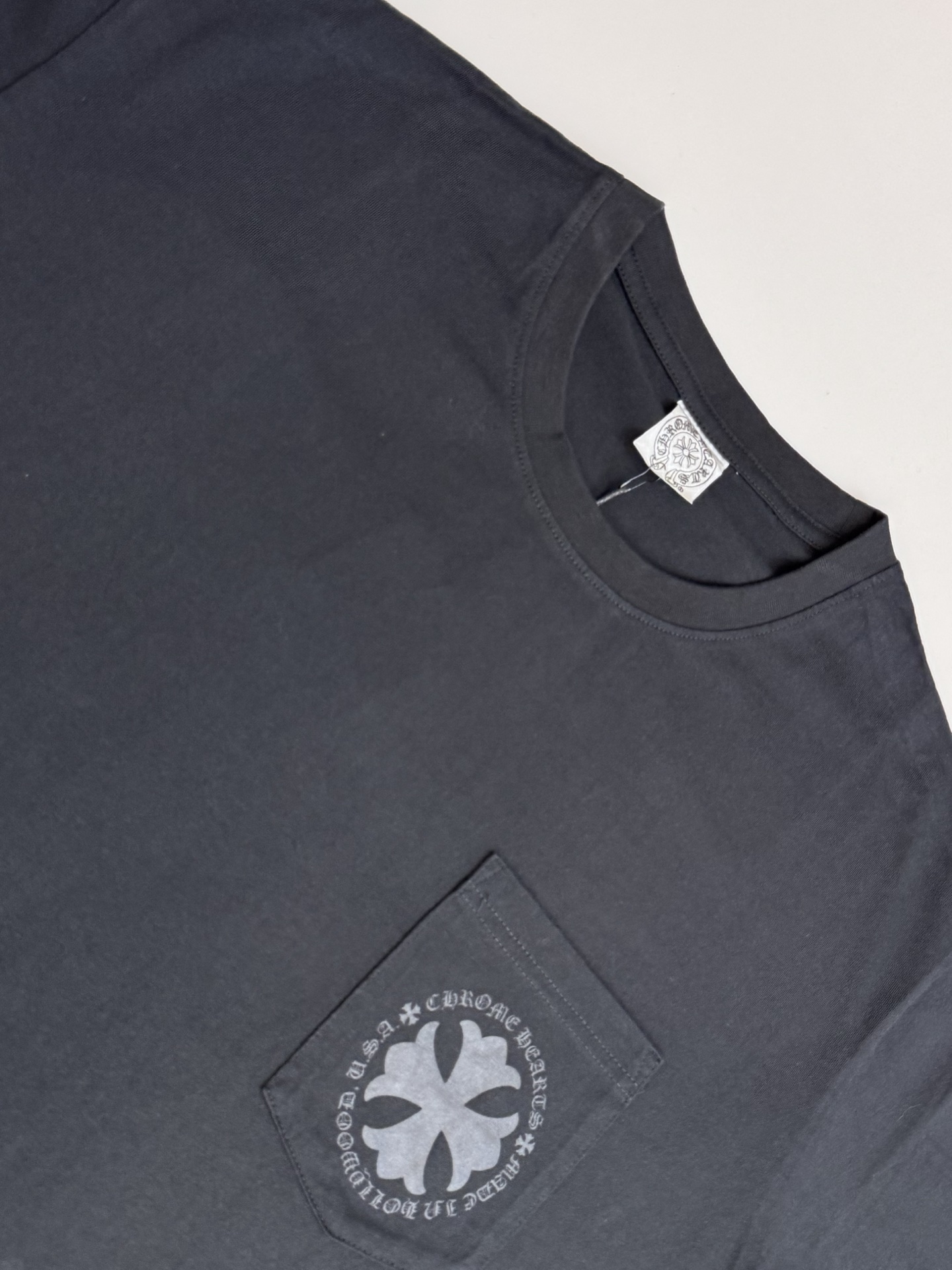 Chrome Hearts Ch 克罗心 Vintage梵文十字架长袖T恤
