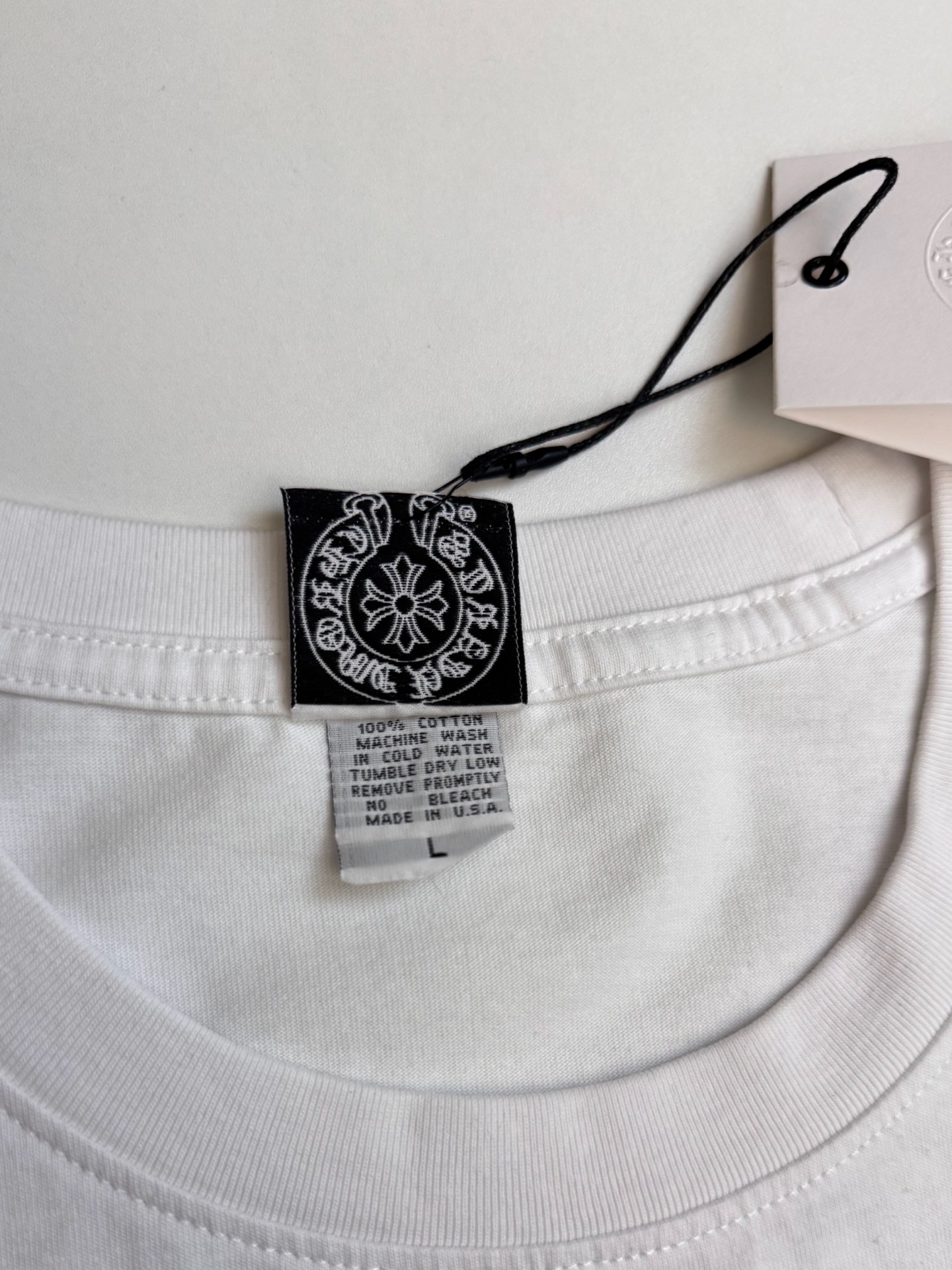 Chrome Hearts Ch 克罗心 Vintage梵文十字架长袖T恤