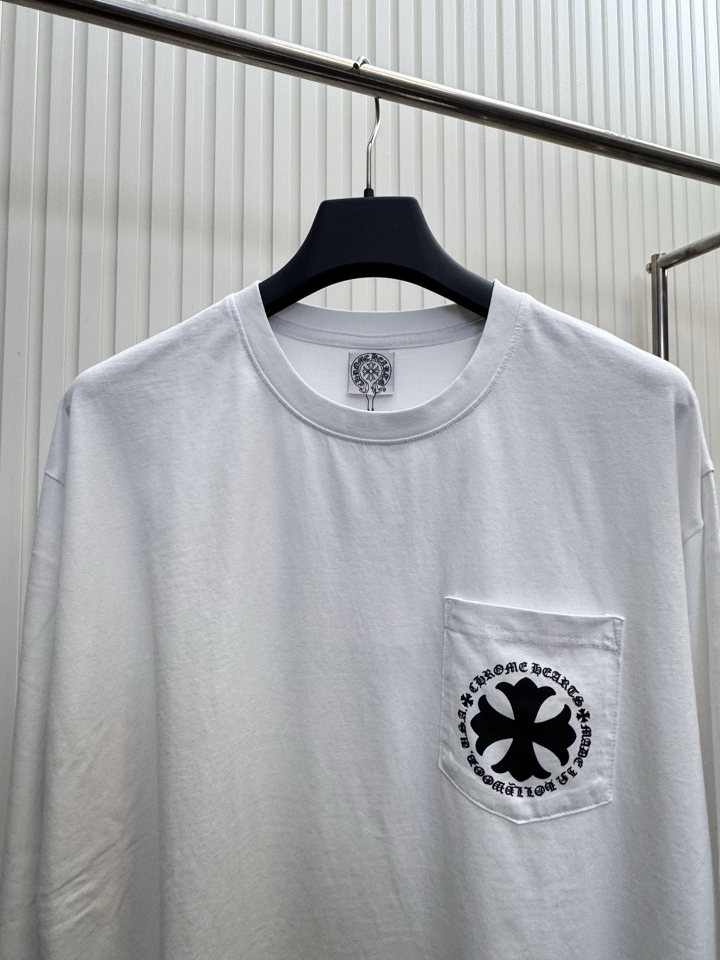 Chrome Hearts Ch 克罗心 Vintage梵文十字架长袖T恤