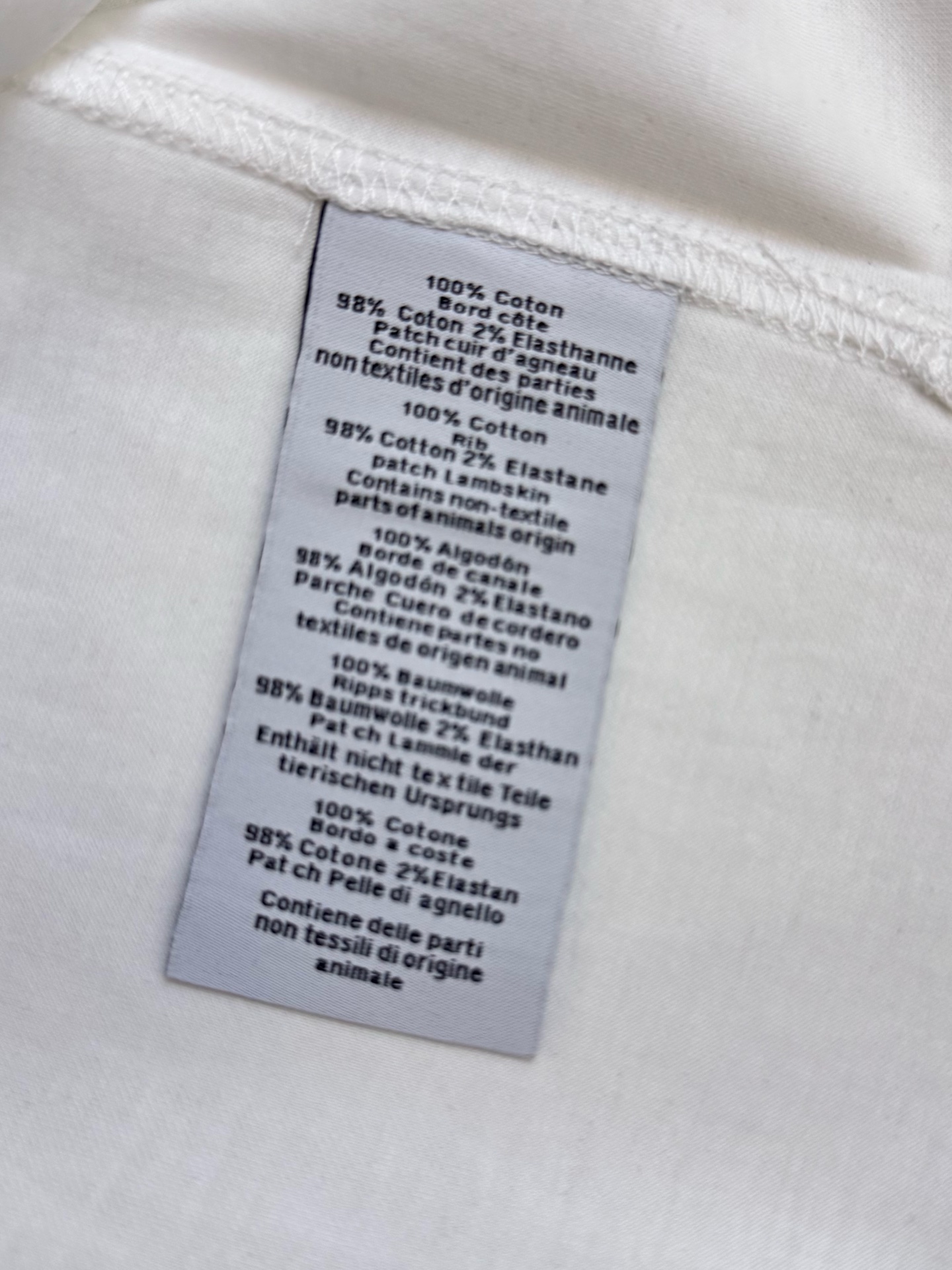 Hermès Hermes 爱马仕骏马皮表字母短袖T恤