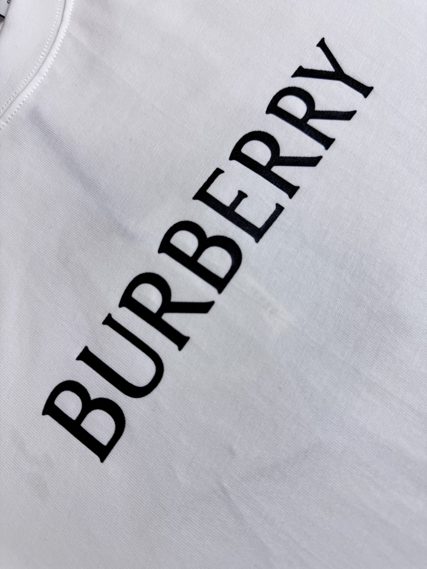 Burberry Bbr 巴宝莉 字母徽标装饰棉质短袖T恤