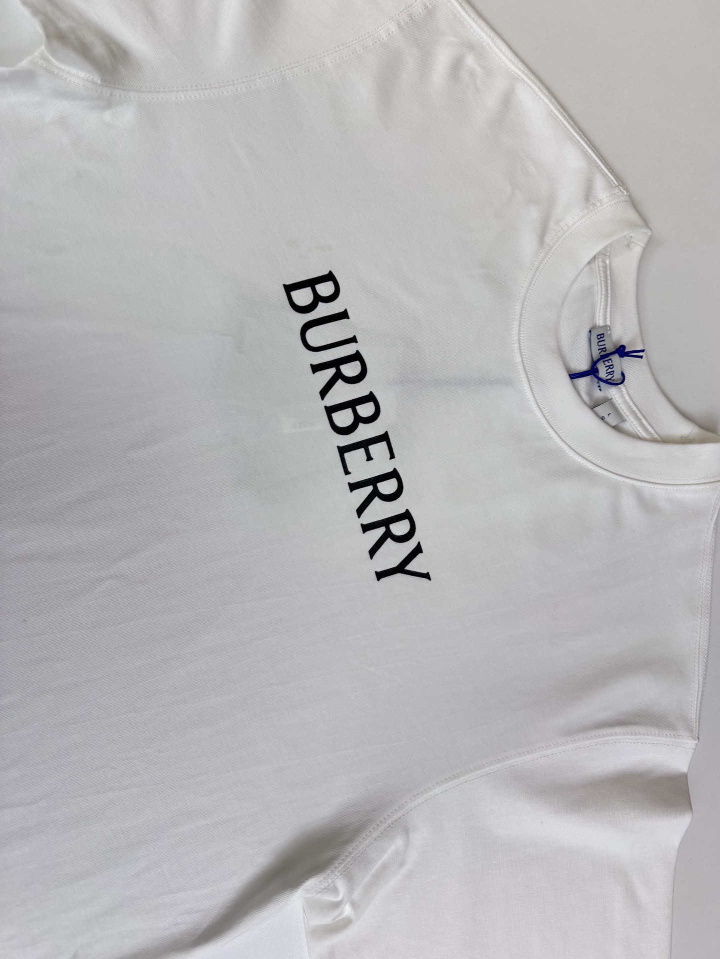 Burberry Bbr 巴宝莉 字母徽标装饰棉质短袖T恤