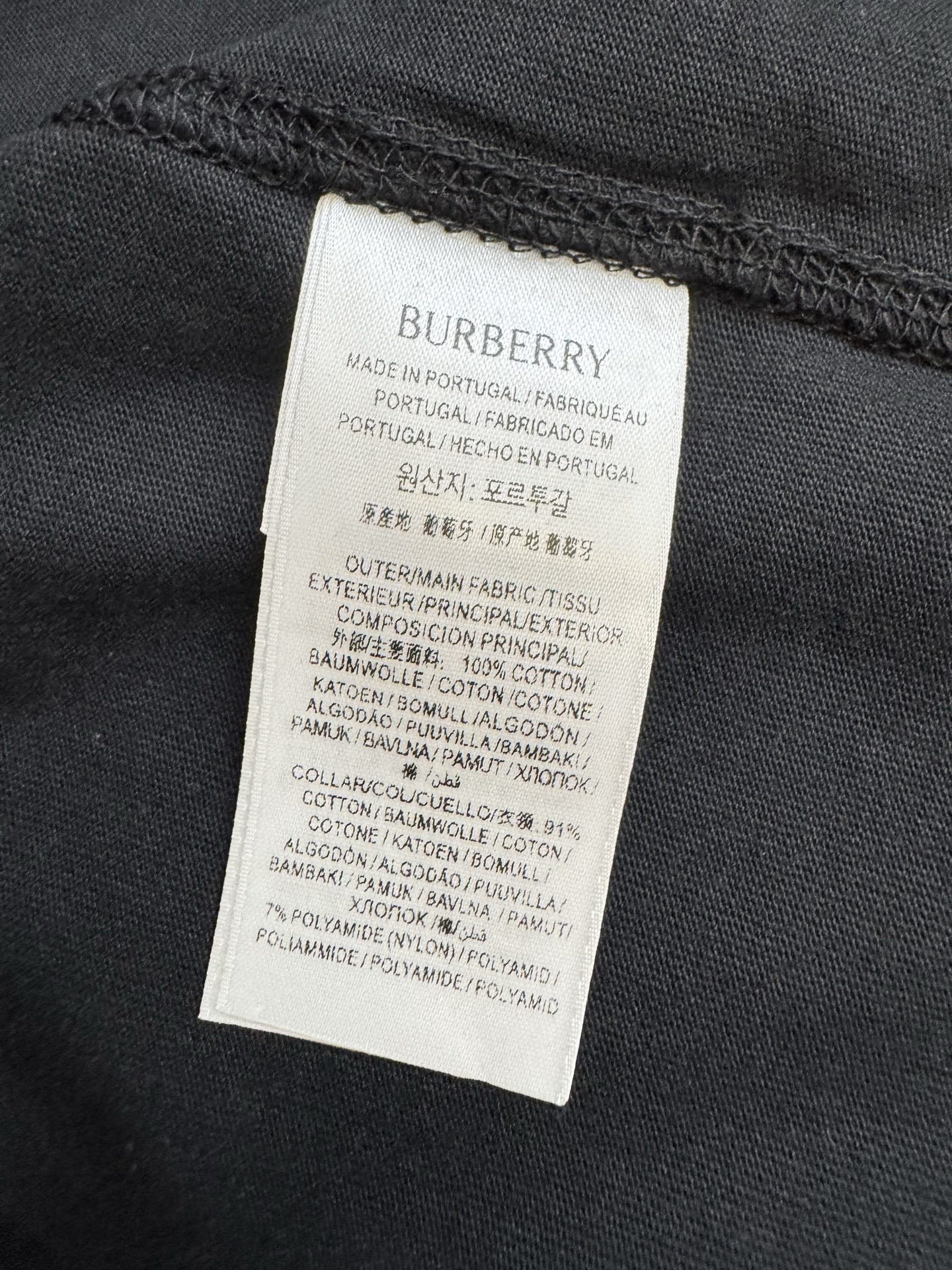 Burberry Bbr 巴宝莉 战马骑士印花短袖T恤