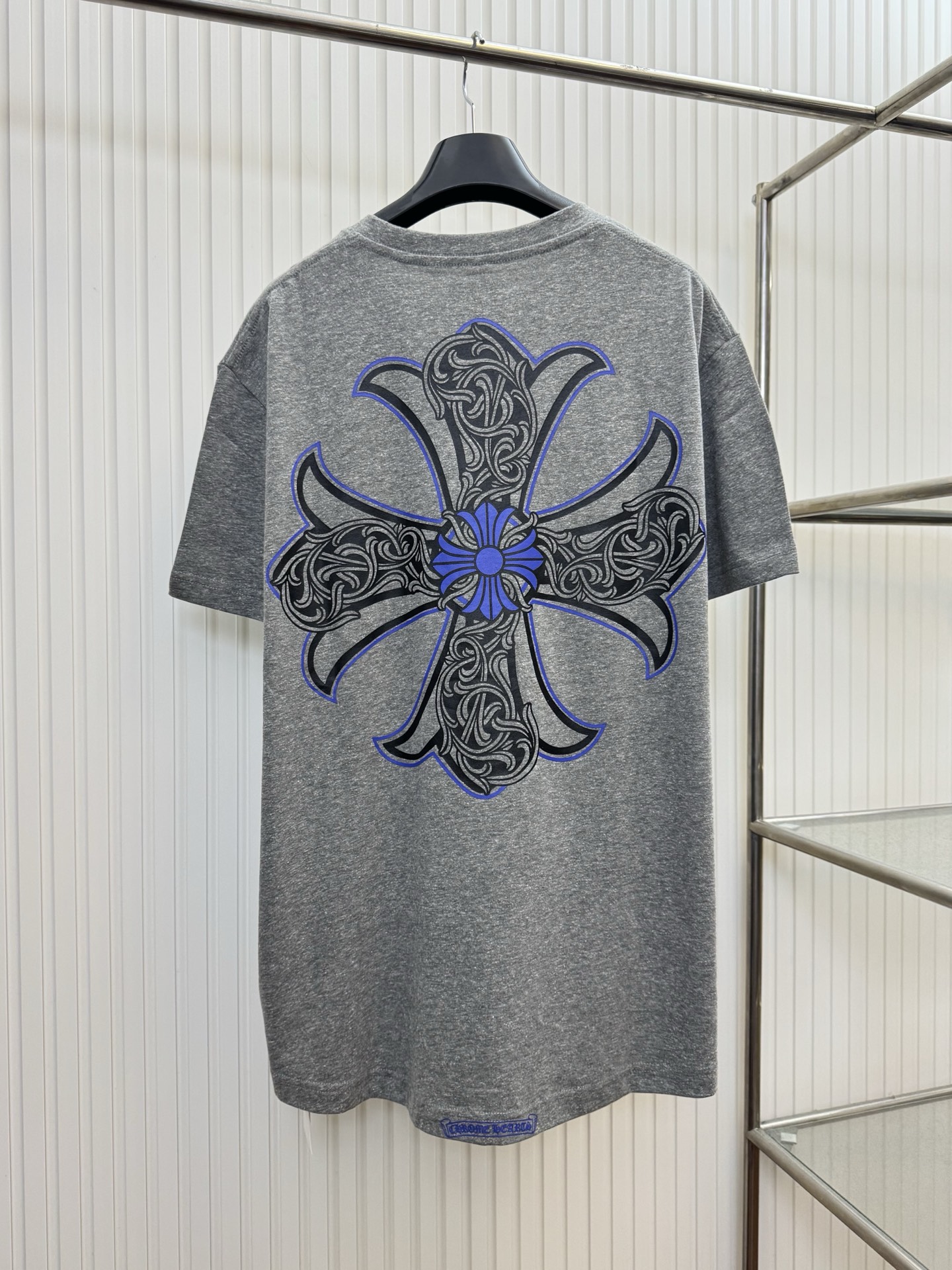 Chrome Hearts CH 克罗心十字架图腾印花短袖T恤