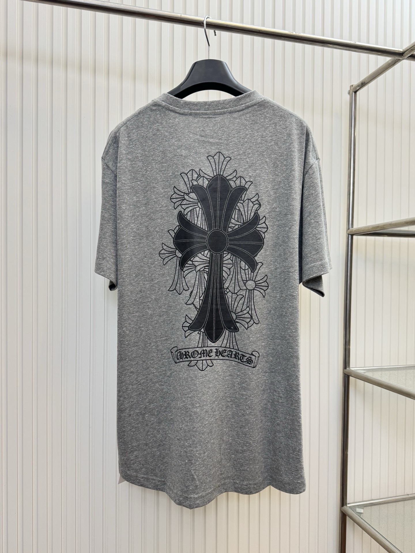 Chrome Hearts CH 克罗心十字架群印花短袖T恤
