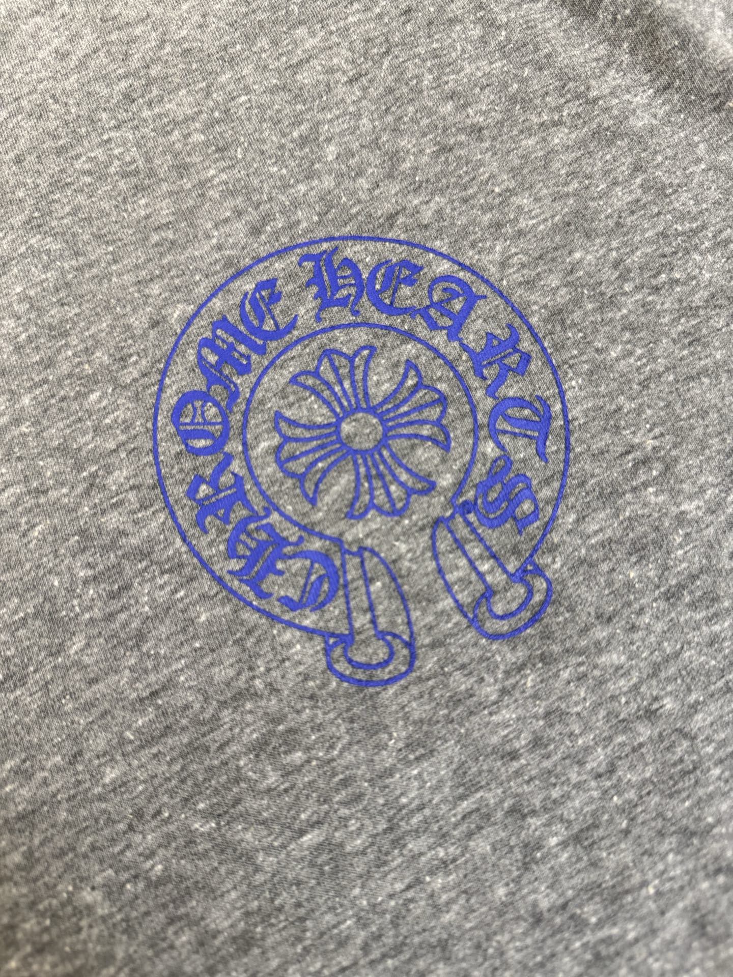 Chrome Hearts CH 克罗心十字架图腾印花短袖T恤