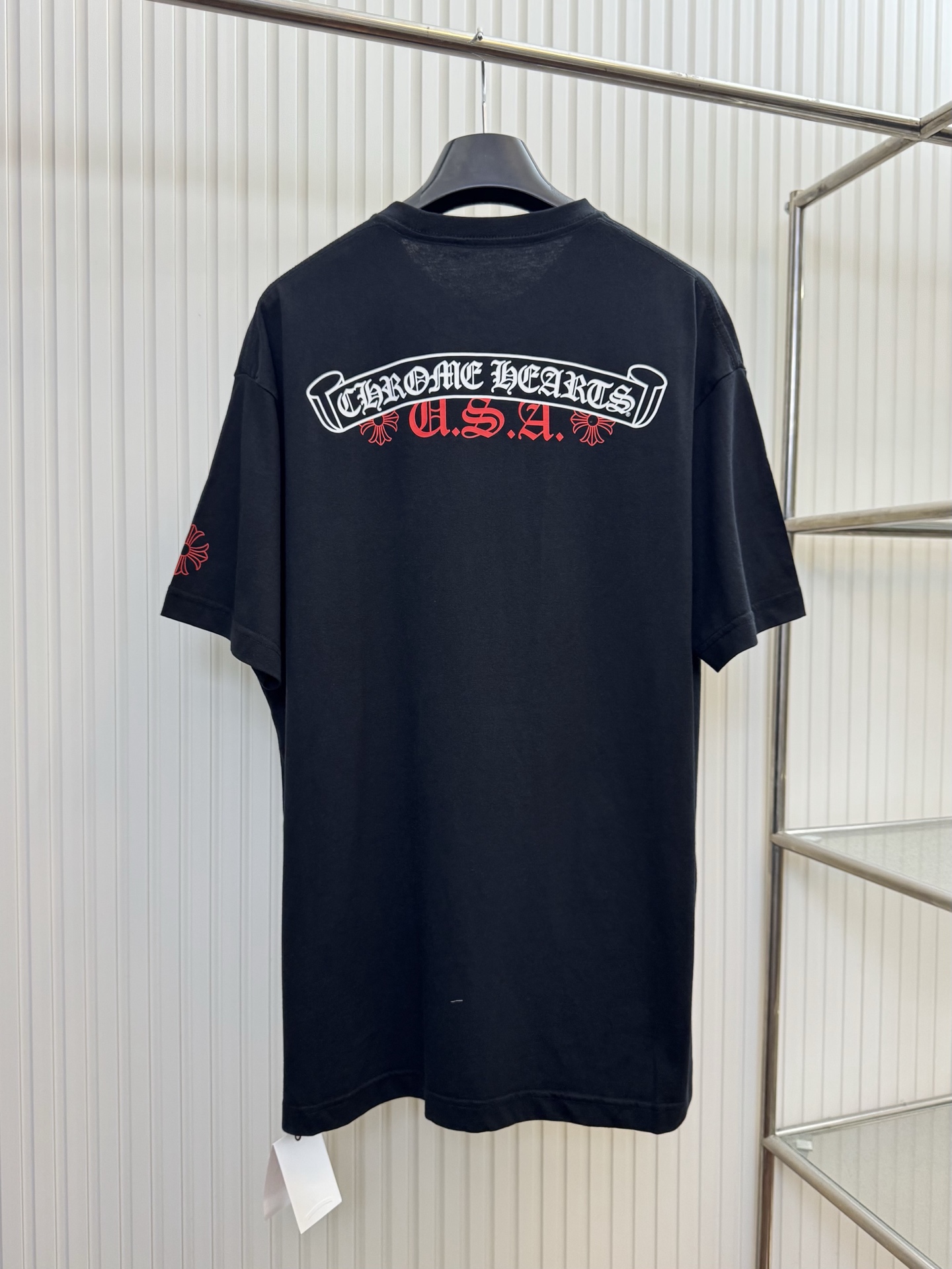 Chrome Hearts CH 克罗心 USA限定卷轴印花短袖T恤