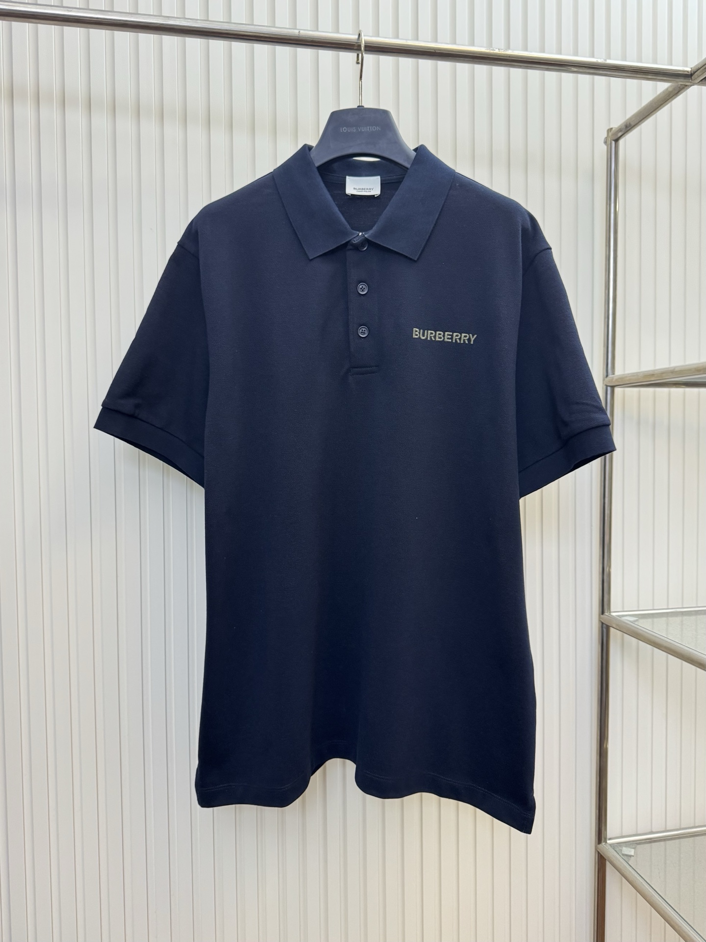 Burberry Bbr 巴宝莉 字母标识刺绣pols衫短袖