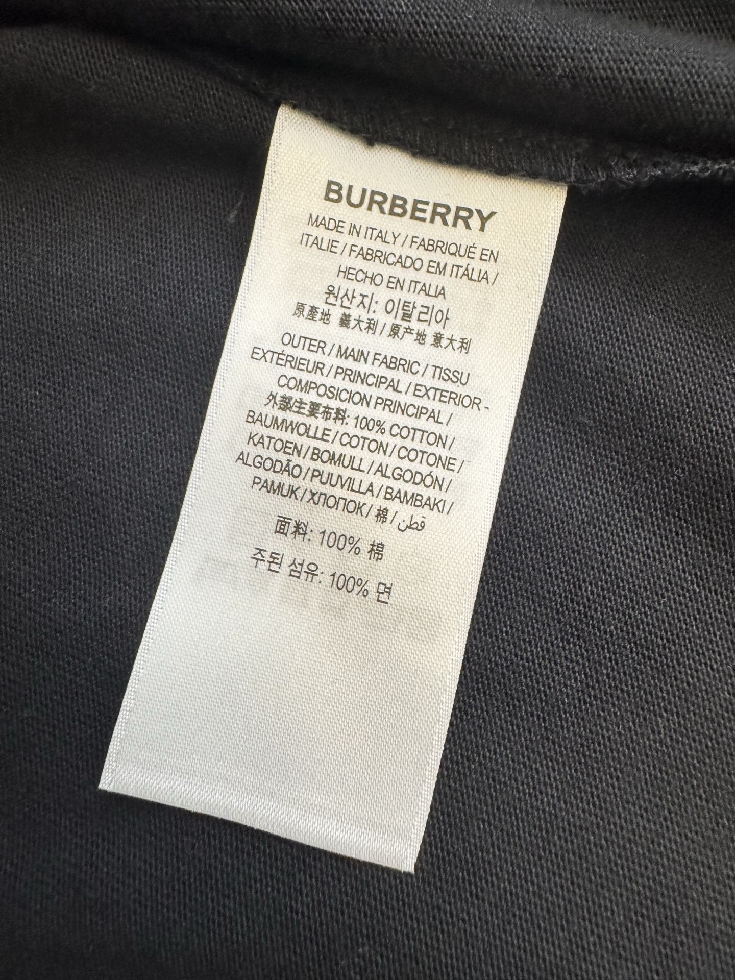 Burberry Bbr 巴宝莉 ss26沙滩骑士艺术发泡印花短袖T恤