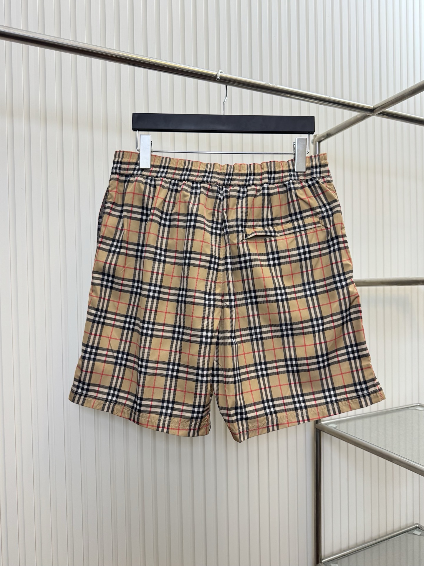 Burberry Bbr 巴宝莉 Vintage格纹抽绳休闲短裤