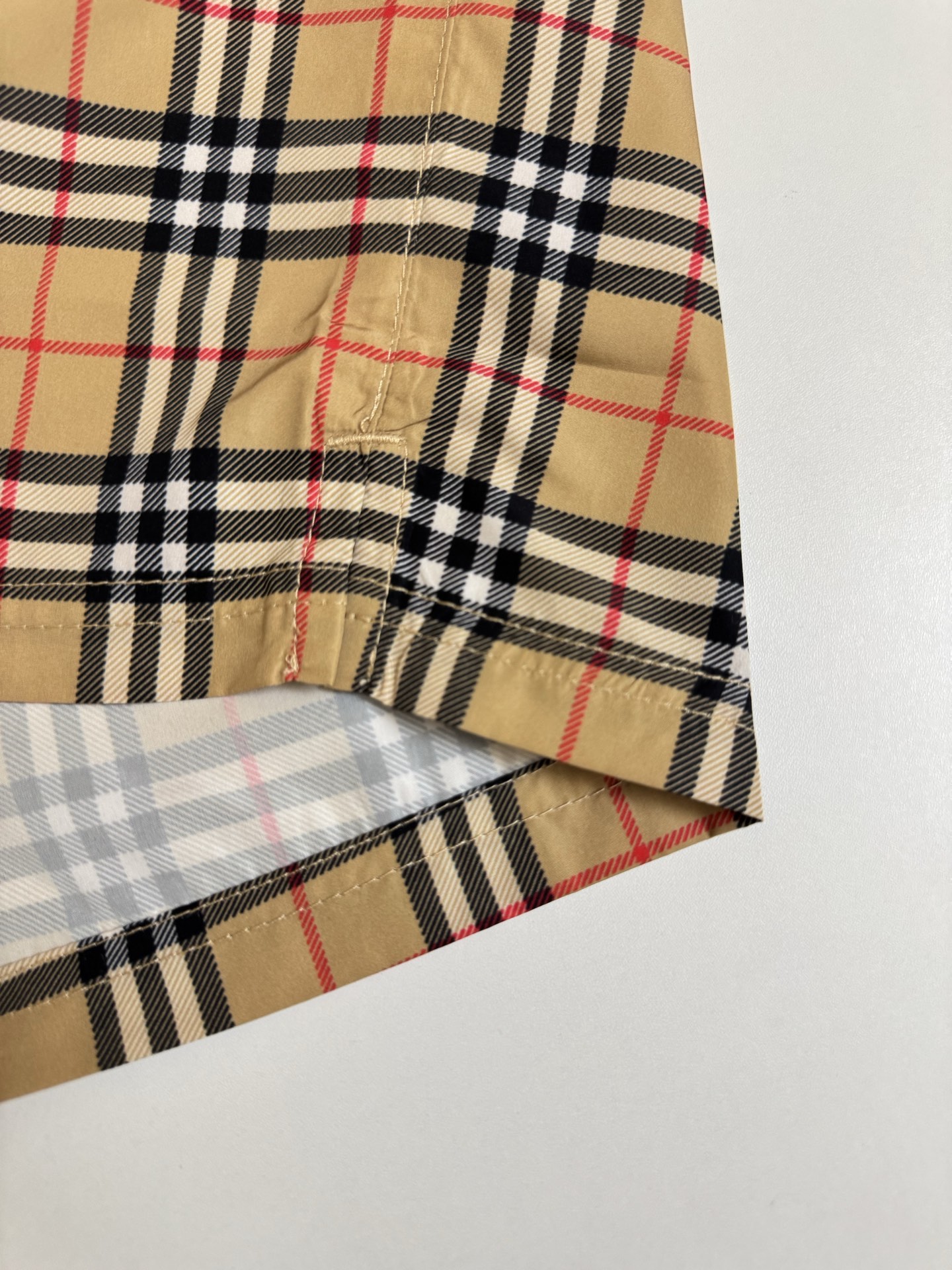 Burberry Bbr 巴宝莉 Vintage格纹抽绳休闲短裤