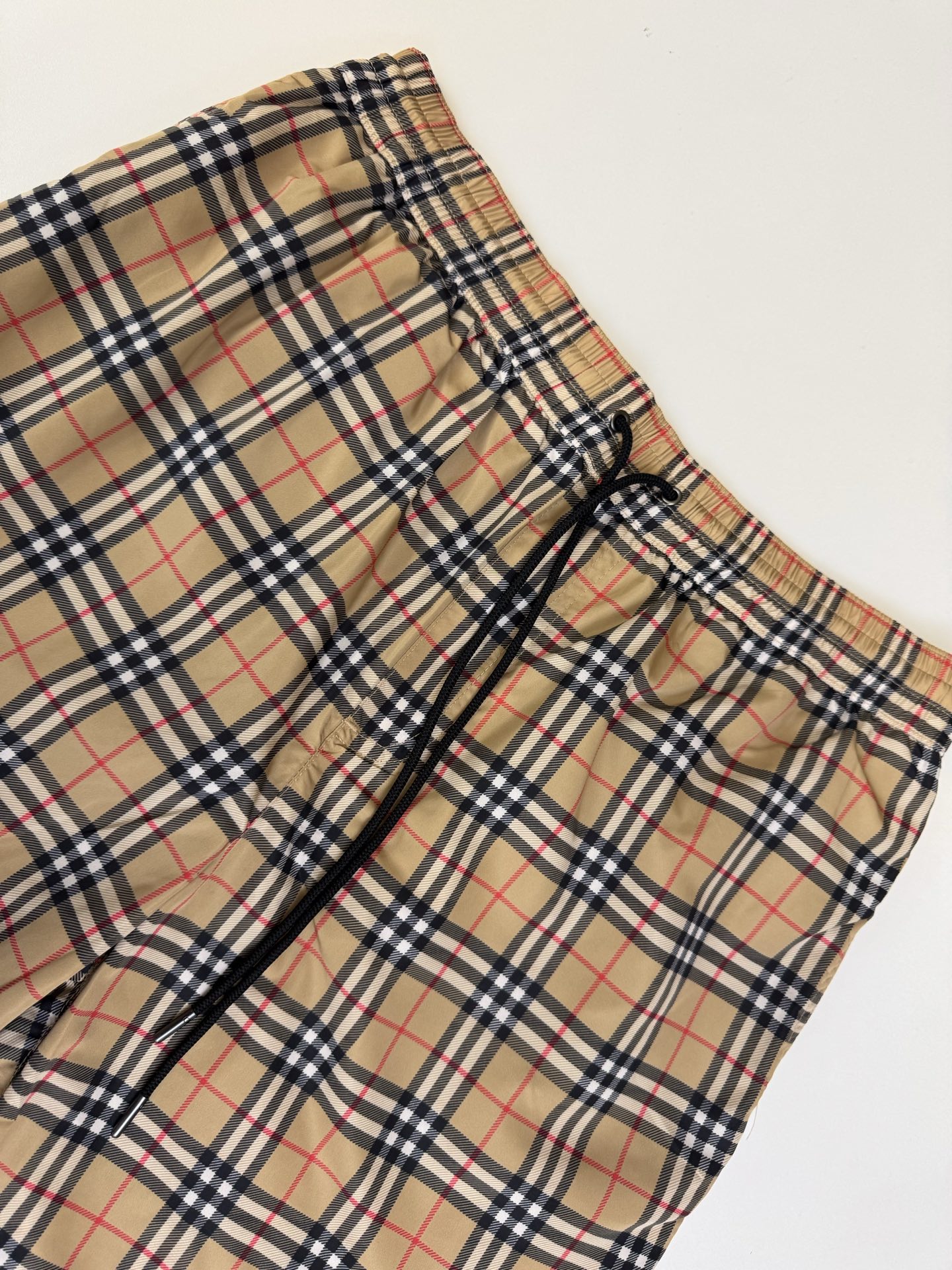 Burberry Bbr 巴宝莉 Vintage格纹抽绳休闲短裤