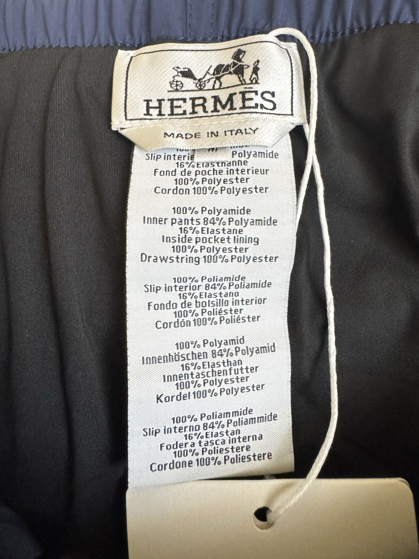 Hermès Hremes 爱马仕 H小标刺绣沙滩速干短裤