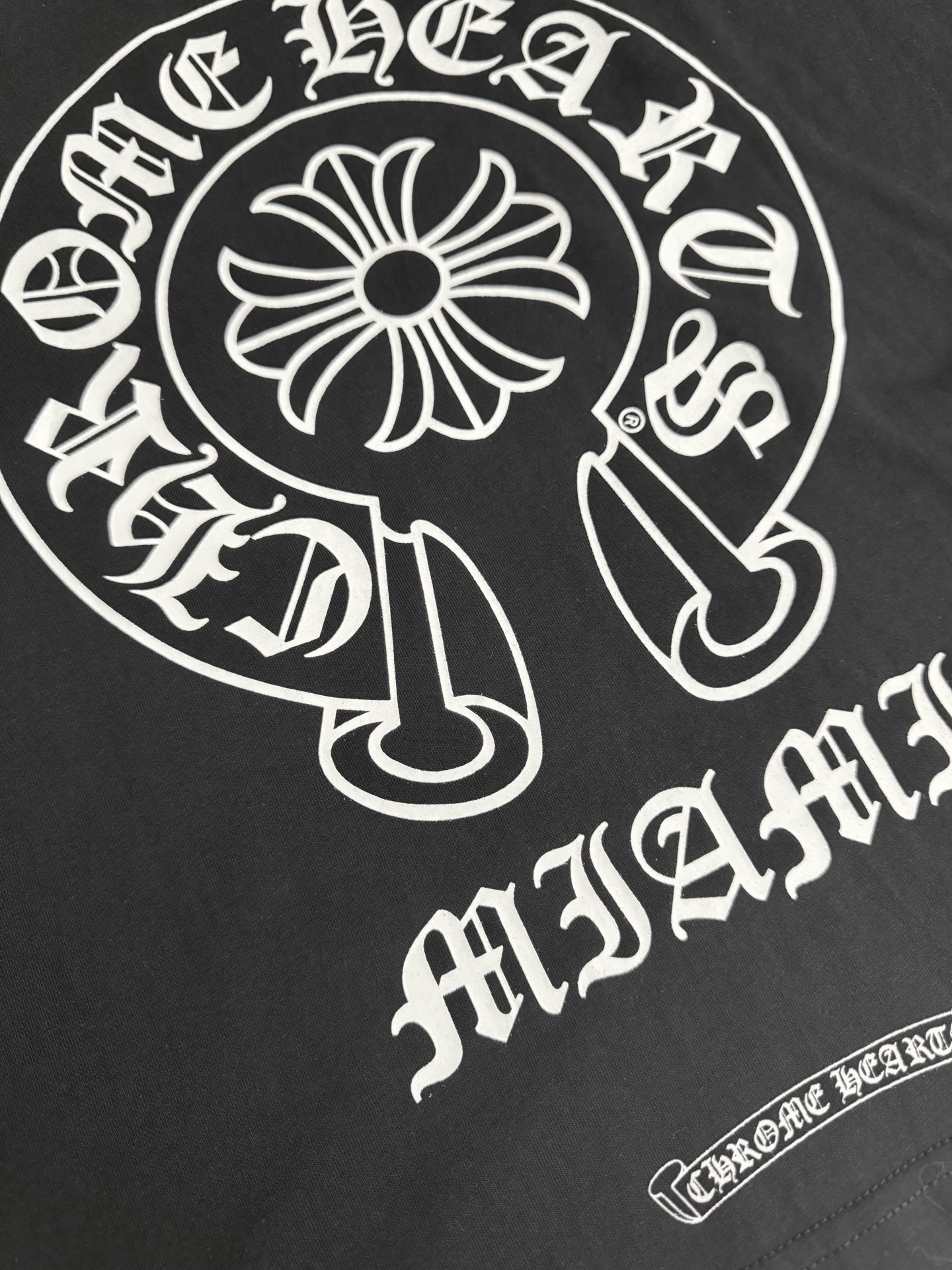 Chrome Hearts CH 克罗心 迈阿密限定马蹄印花口袋短袖T恤