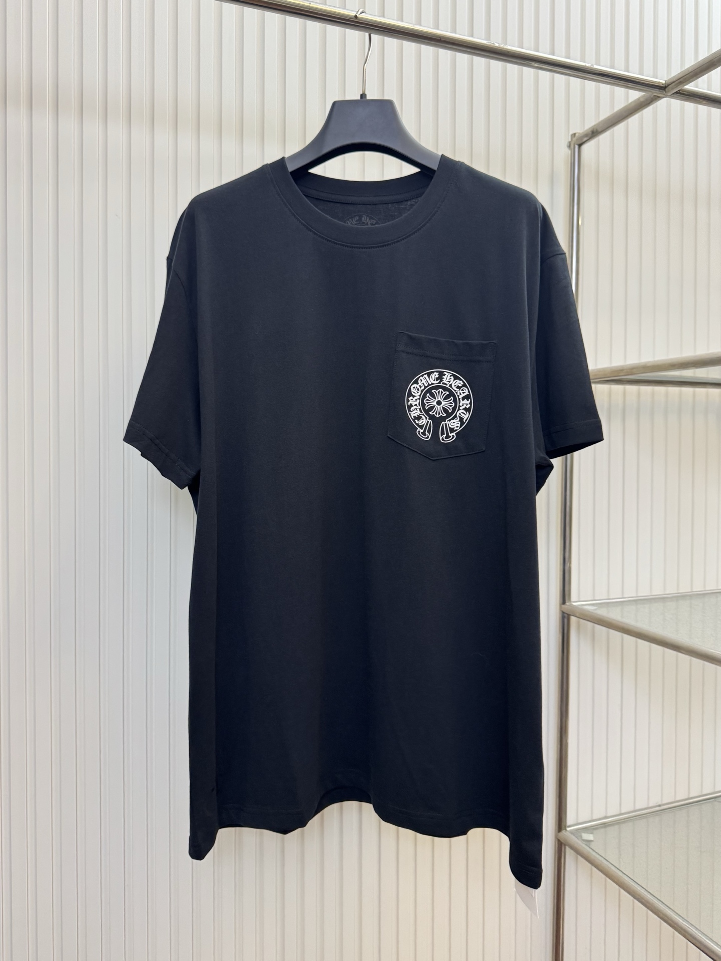 Chrome Hearts CH 克罗心 迈阿密限定马蹄印花口袋短袖T恤