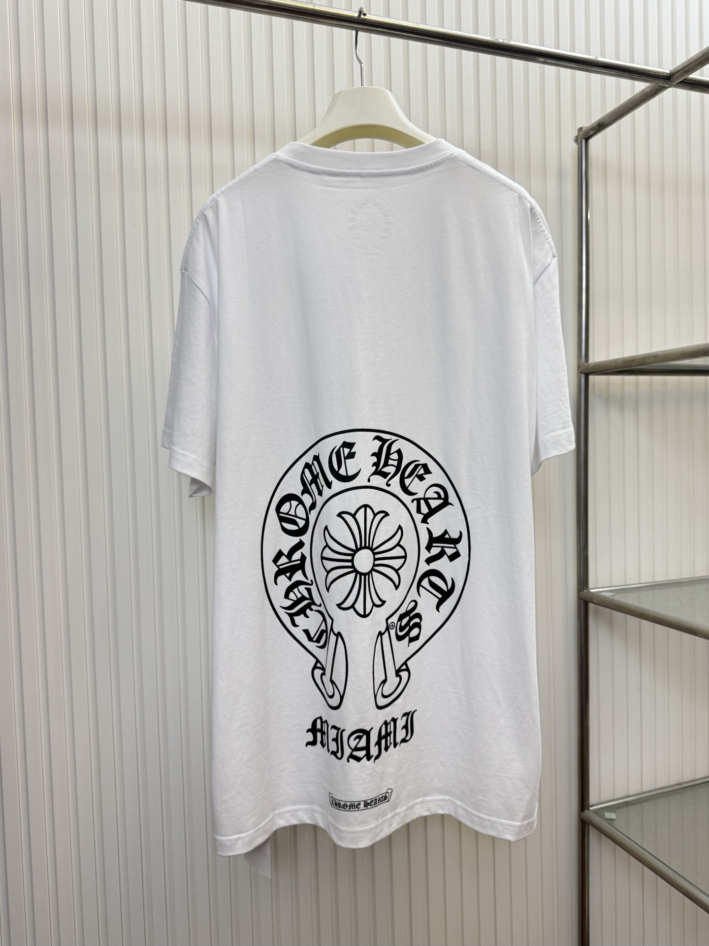 Chrome Hearts CH 克罗心 迈阿密限定马蹄印花口袋短袖T恤