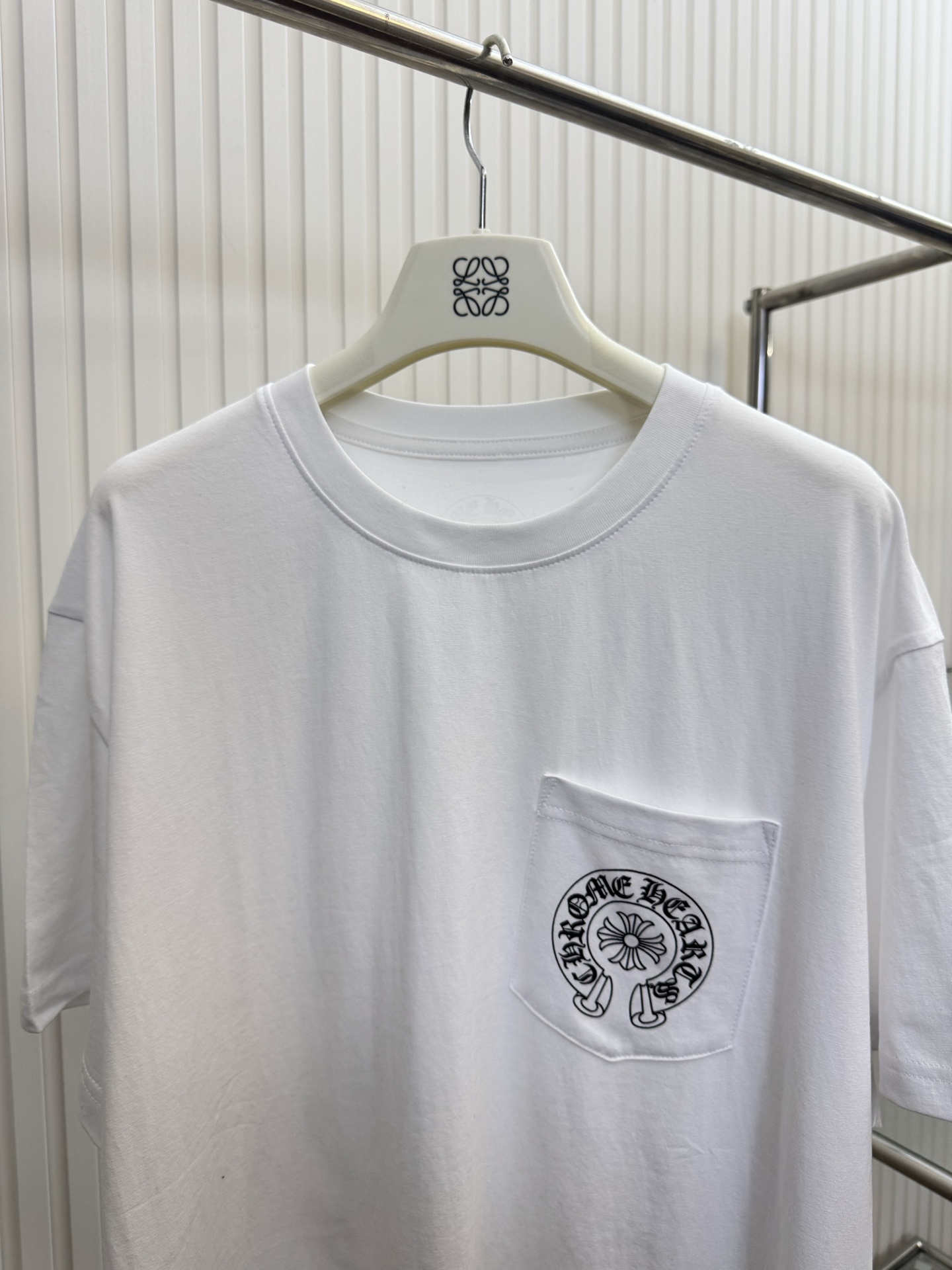 Chrome Hearts CH 克罗心 迈阿密限定马蹄印花口袋短袖T恤