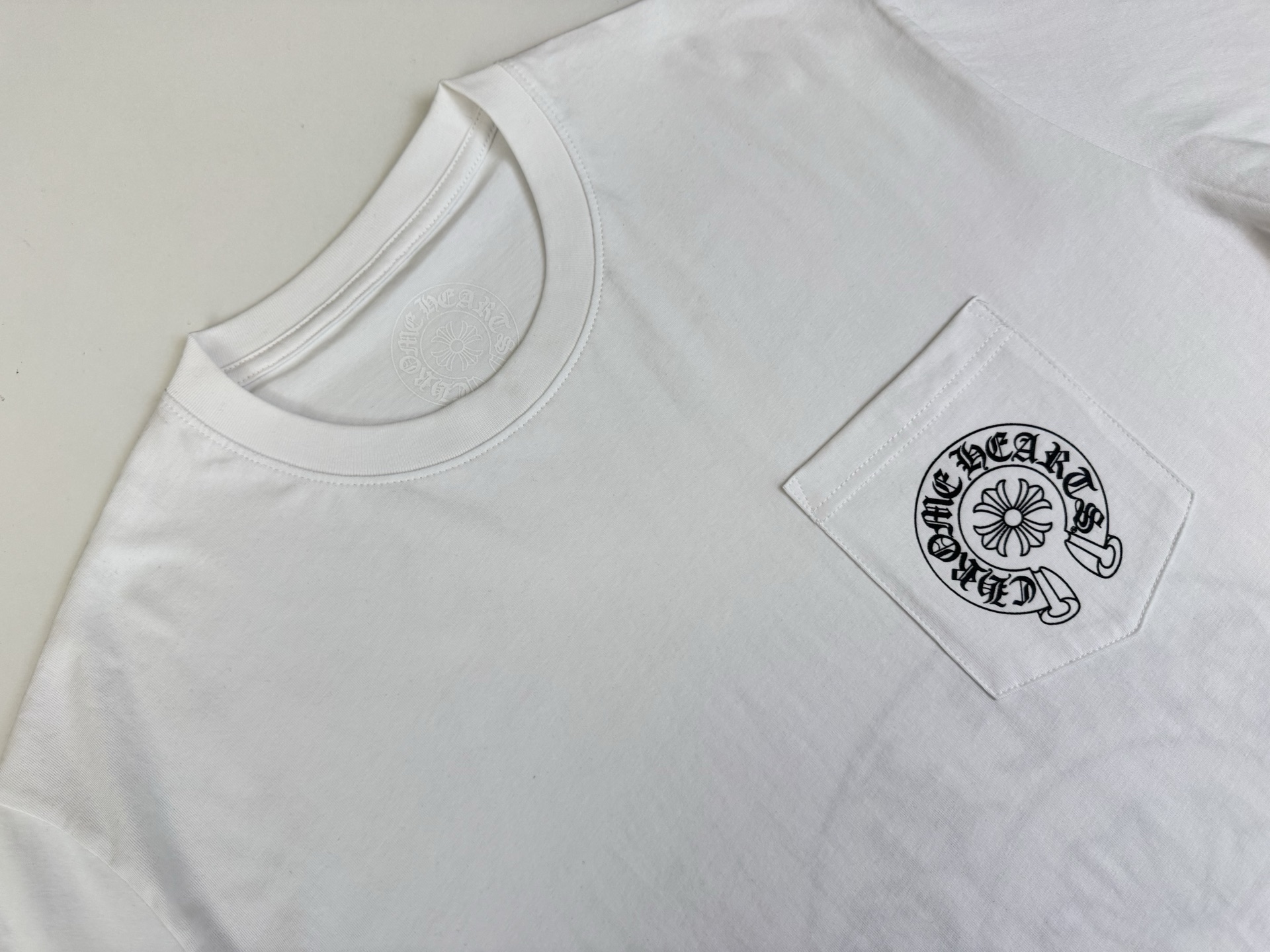 Chrome Hearts CH 克罗心 迈阿密限定马蹄印花口袋短袖T恤