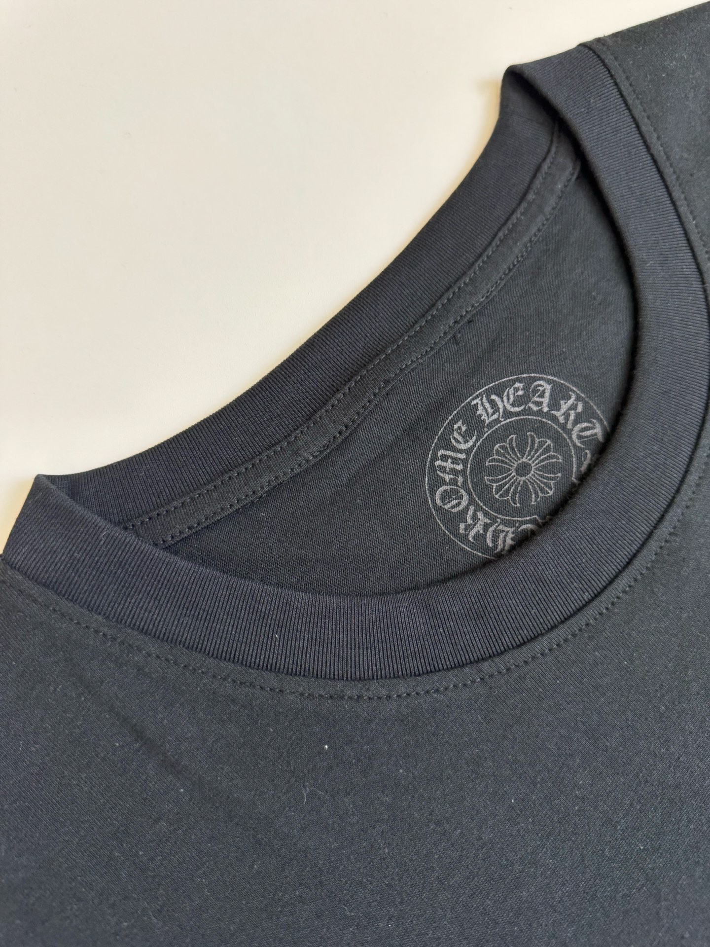 Chrome Hearts CH 克罗心红马蹄印花短袖T恤