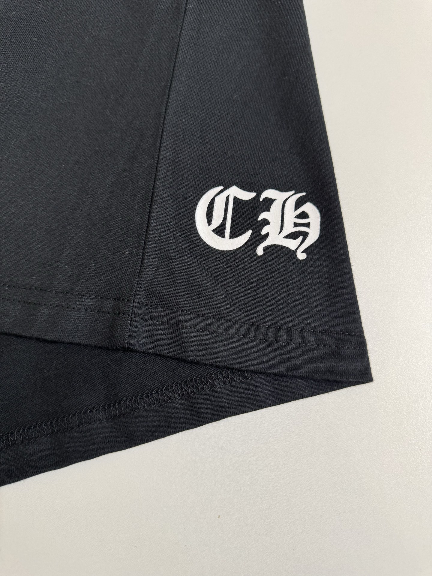 Chrome Hearts CH 克罗心红马蹄印花短袖T恤