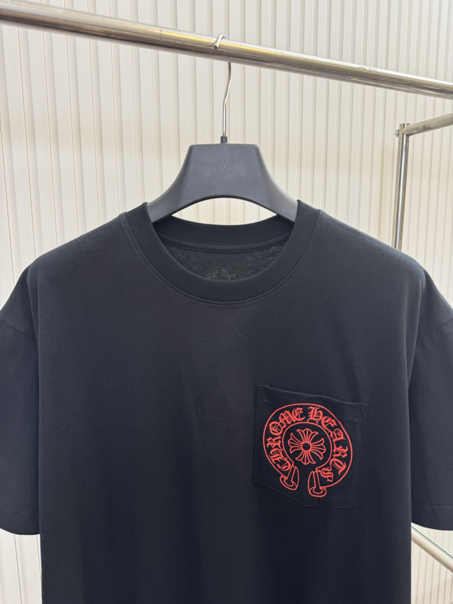 Chrome Hearts CH 克罗心伦敦限定藤蔓马蹄十字架短袖T恤