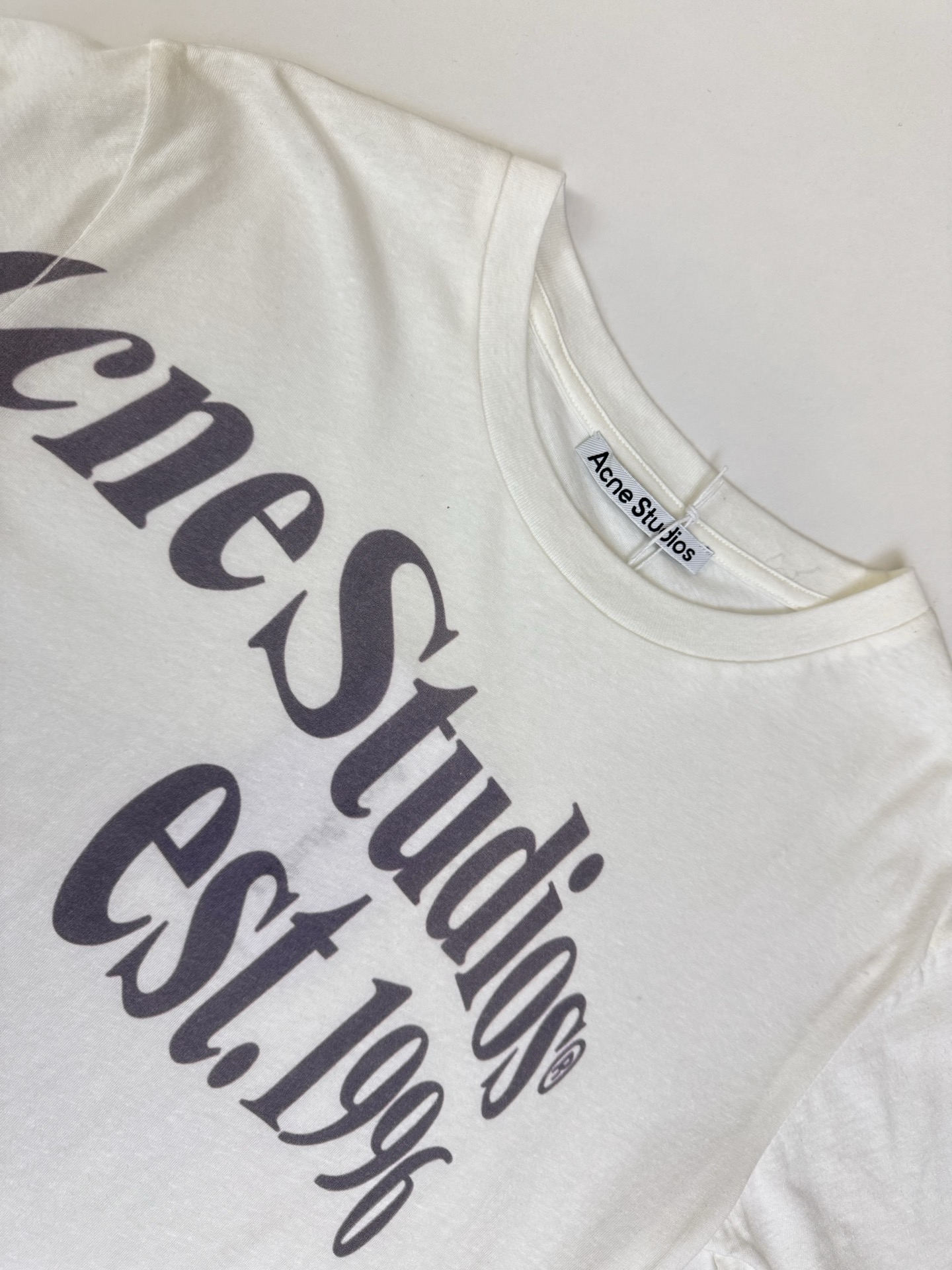 Acne Studios Acne Studios 字母印花短袖女装
