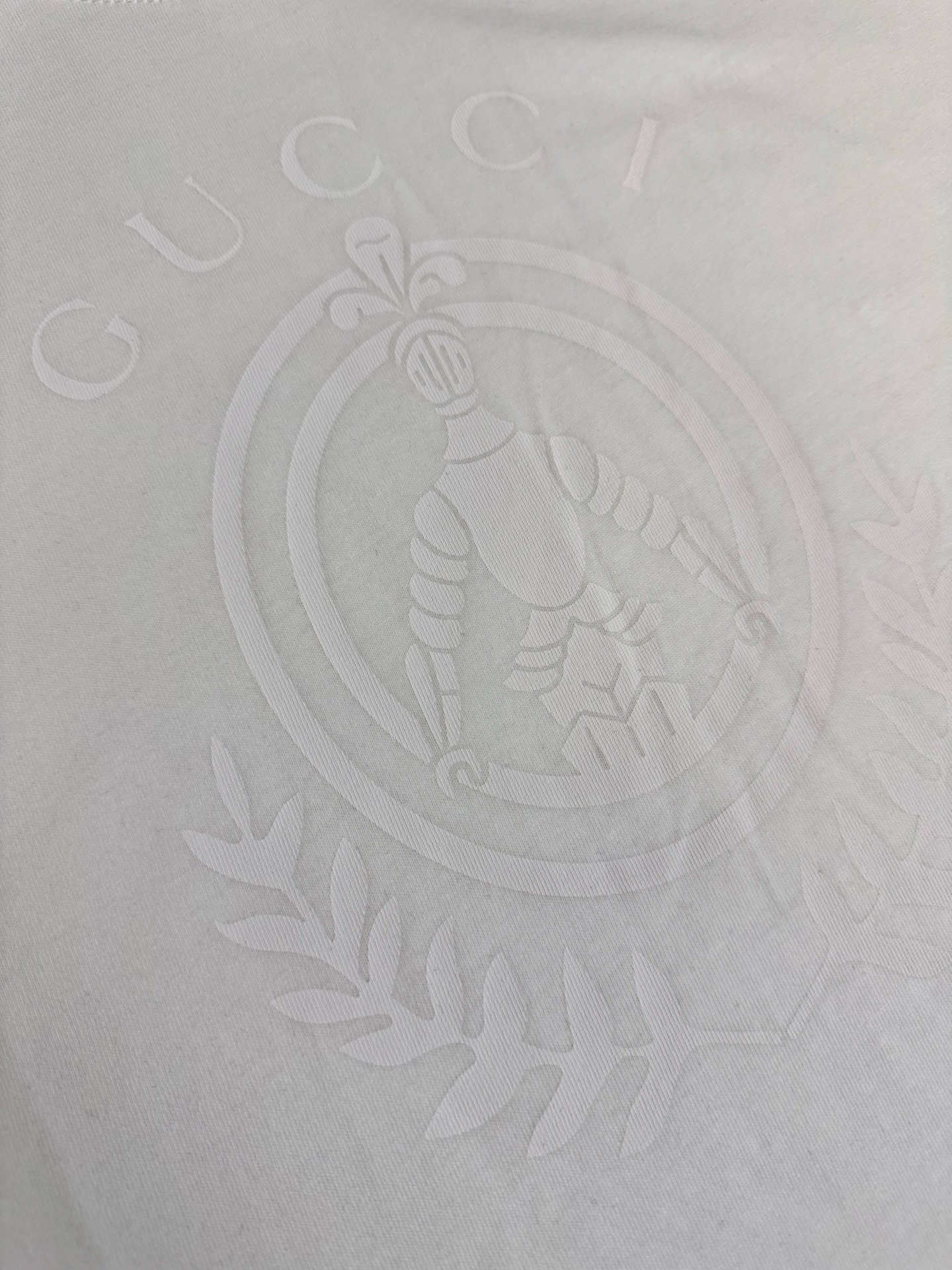 Gucci Guc 古驰 麦穗骑士印花短袖T恤
