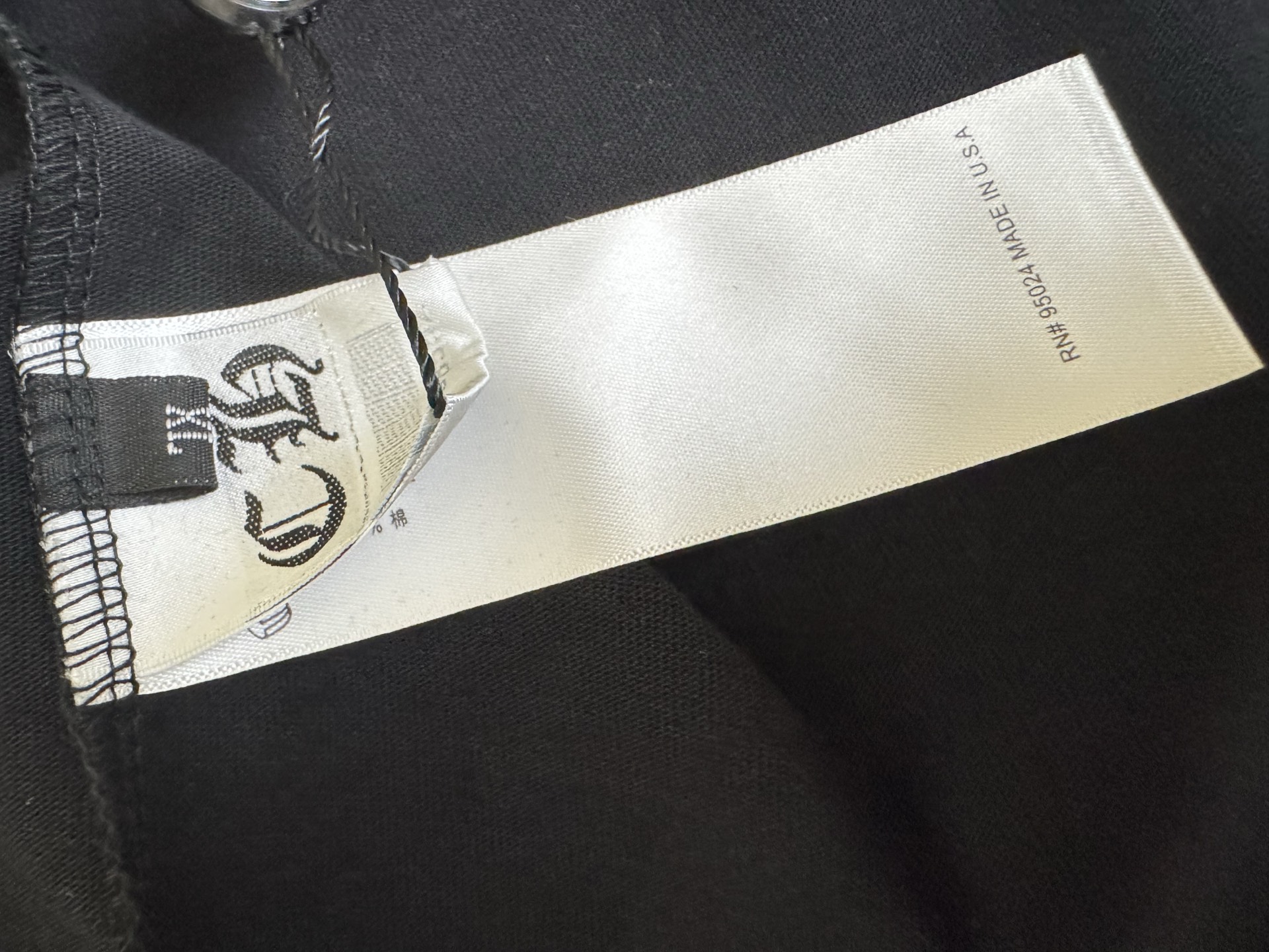 Chrome Hearts CH 克罗心 Hollywood限定口袋发泡立体印花短袖T恤