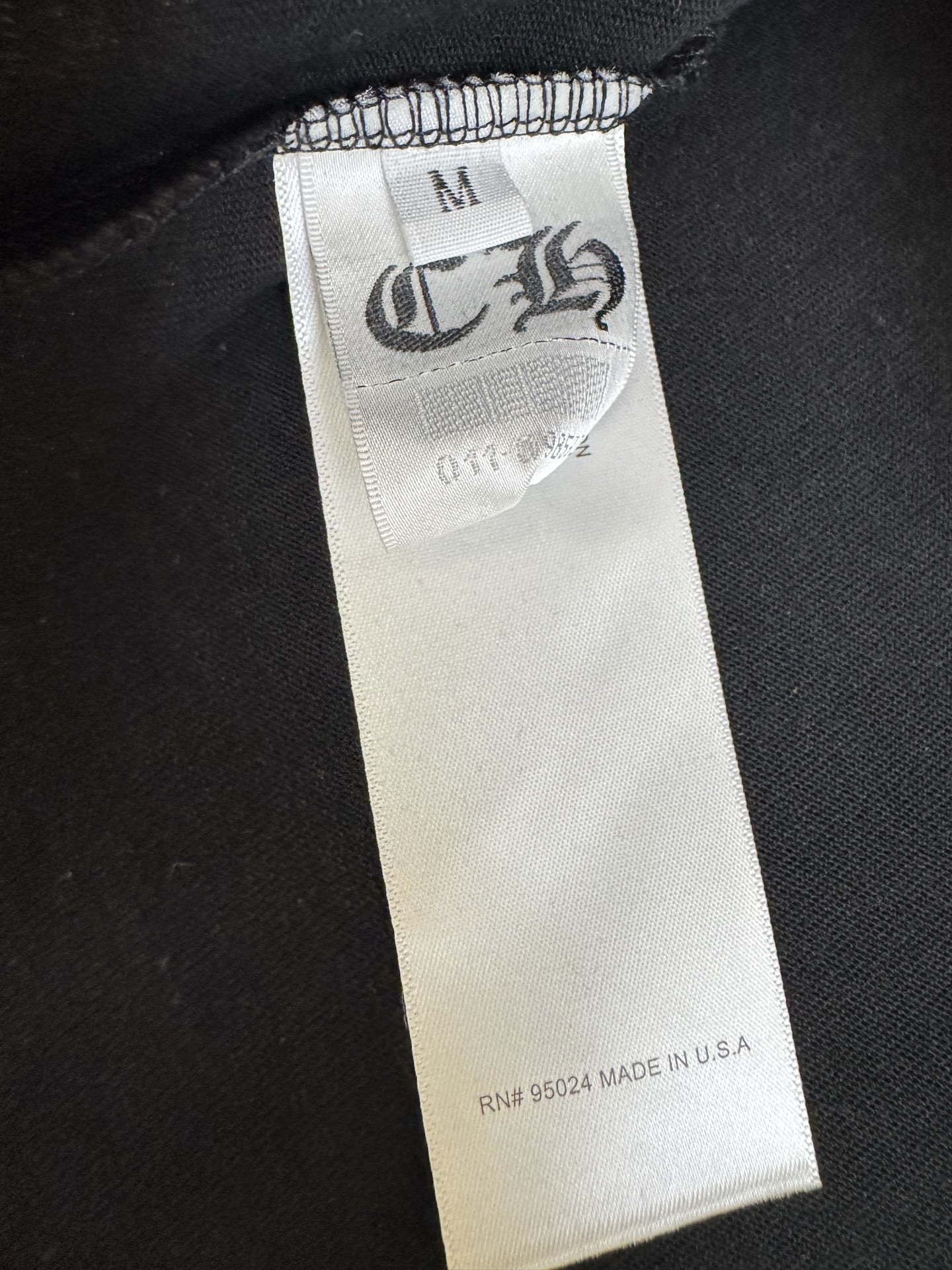 Chrome Hearts CH 克罗心粉女郎十字架字母印花短袖T恤