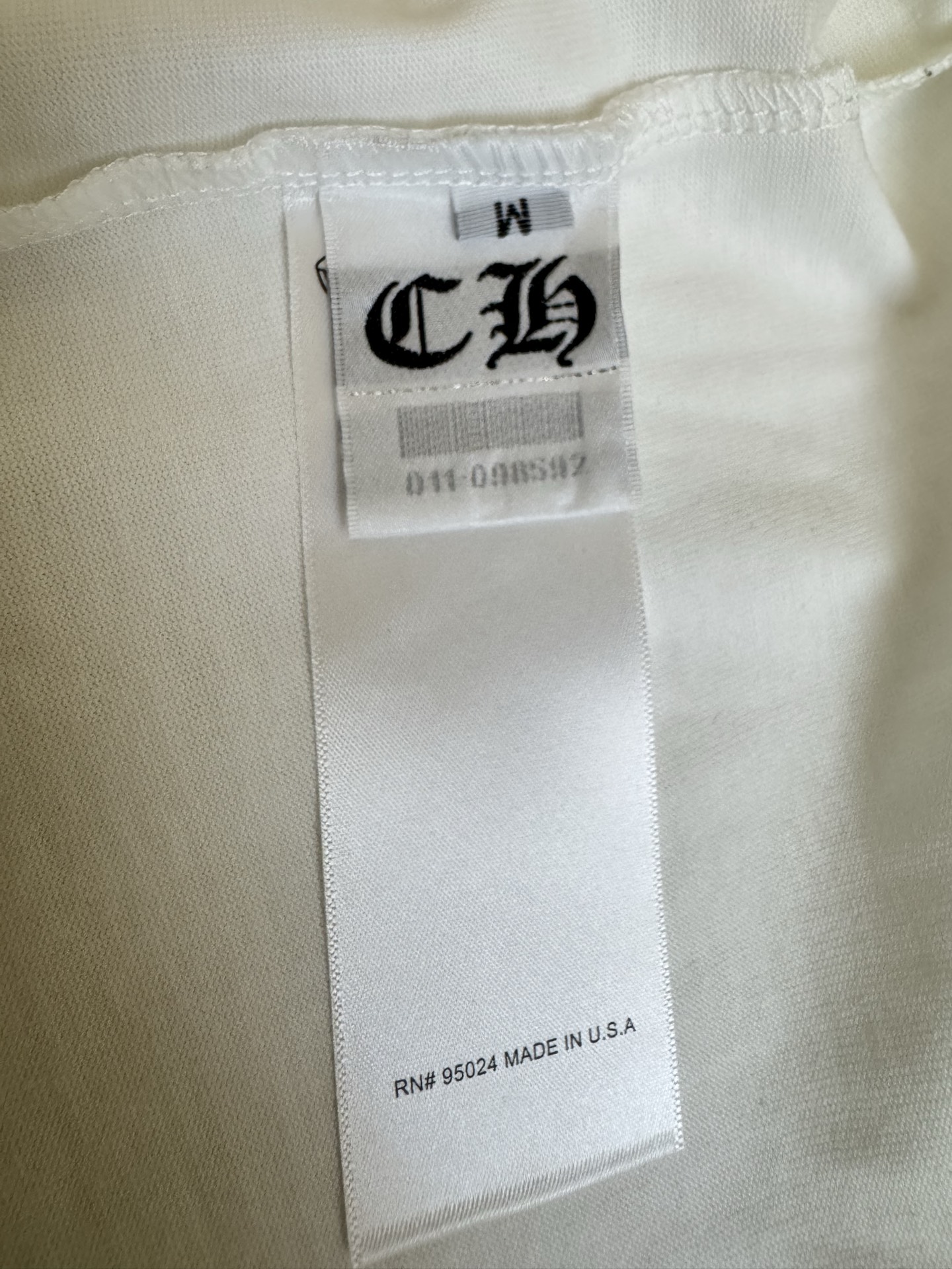 Chrome Hearts CH 克罗心 Hollywood限定口袋发泡立体印花短袖T恤