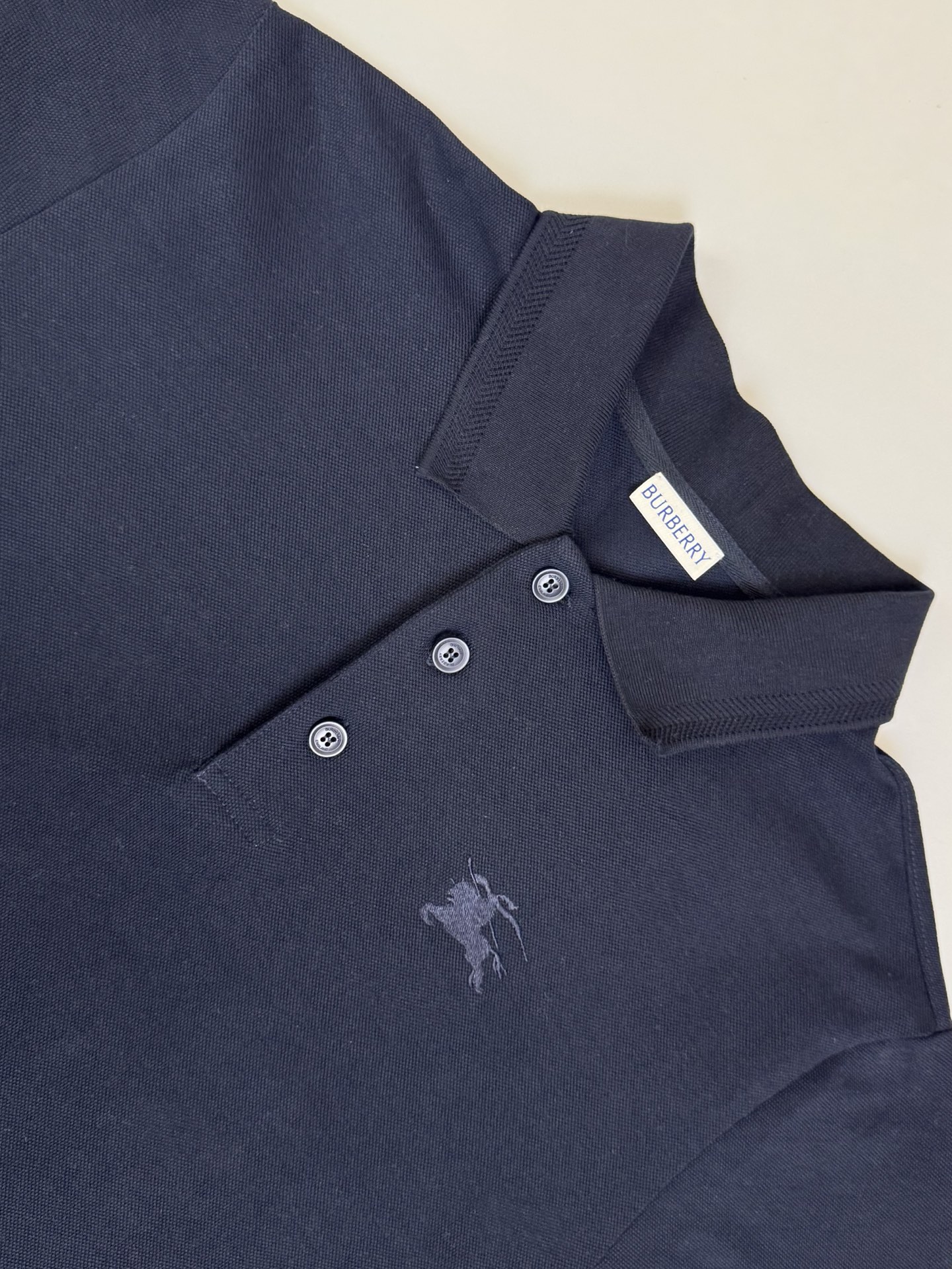 Burberry Bbr 巴宝莉 战马刺绣翻领polo衫短袖