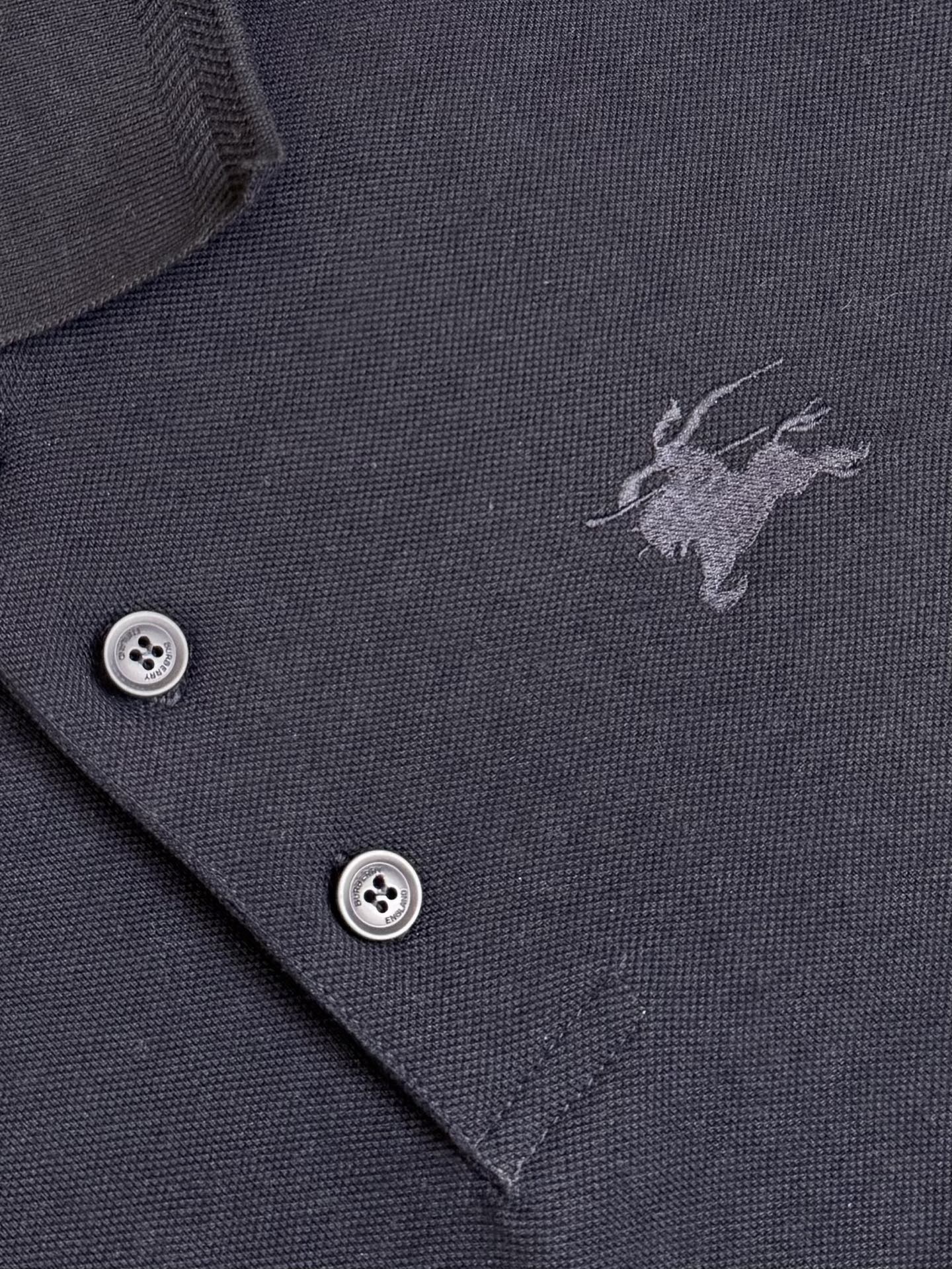 Burberry Bbr 巴宝莉 战马刺绣翻领polo衫短袖