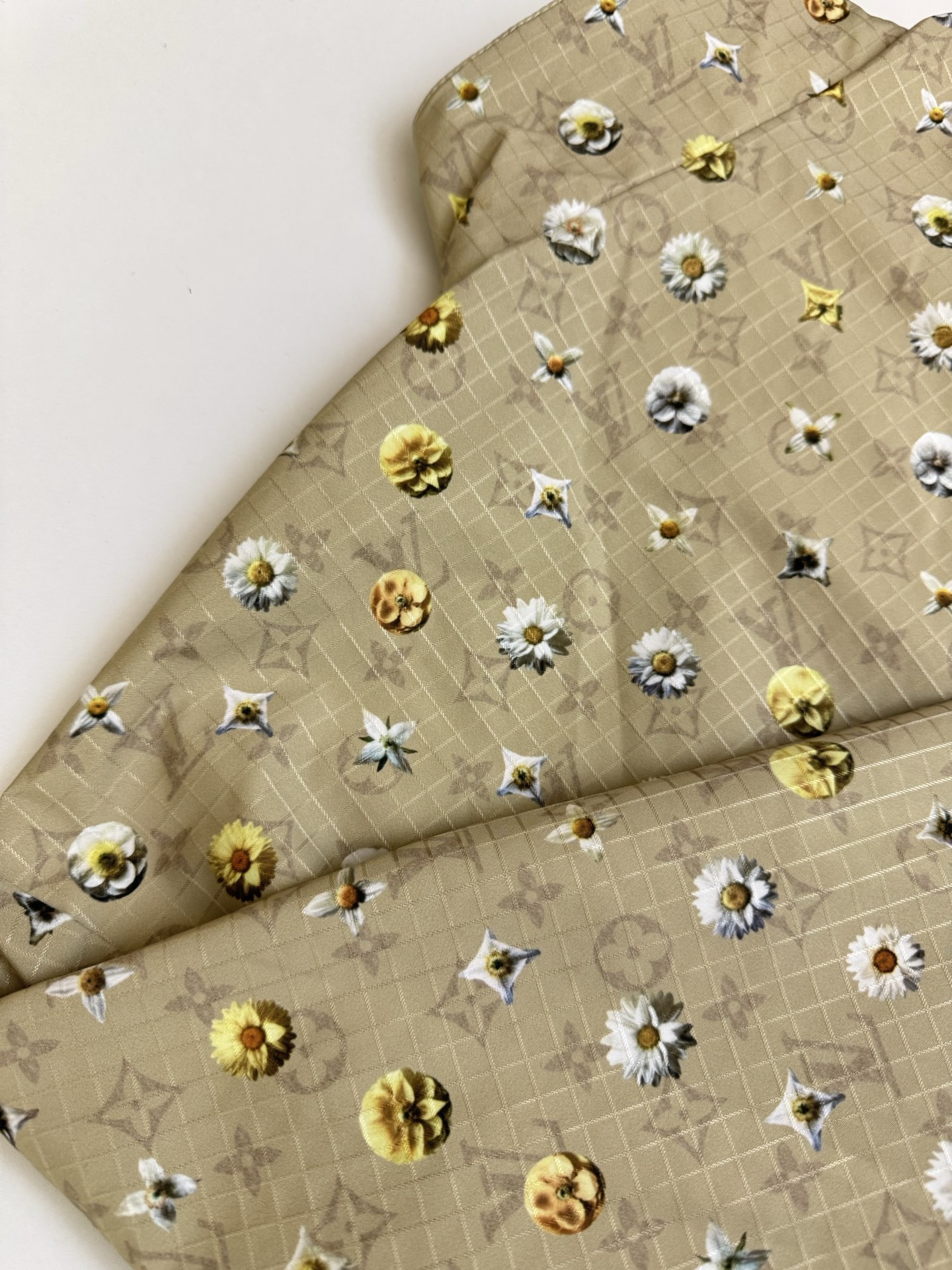 Louis Vuitton 1v 路易 SS26 雏菊Monogram满印老化立领夹克外套